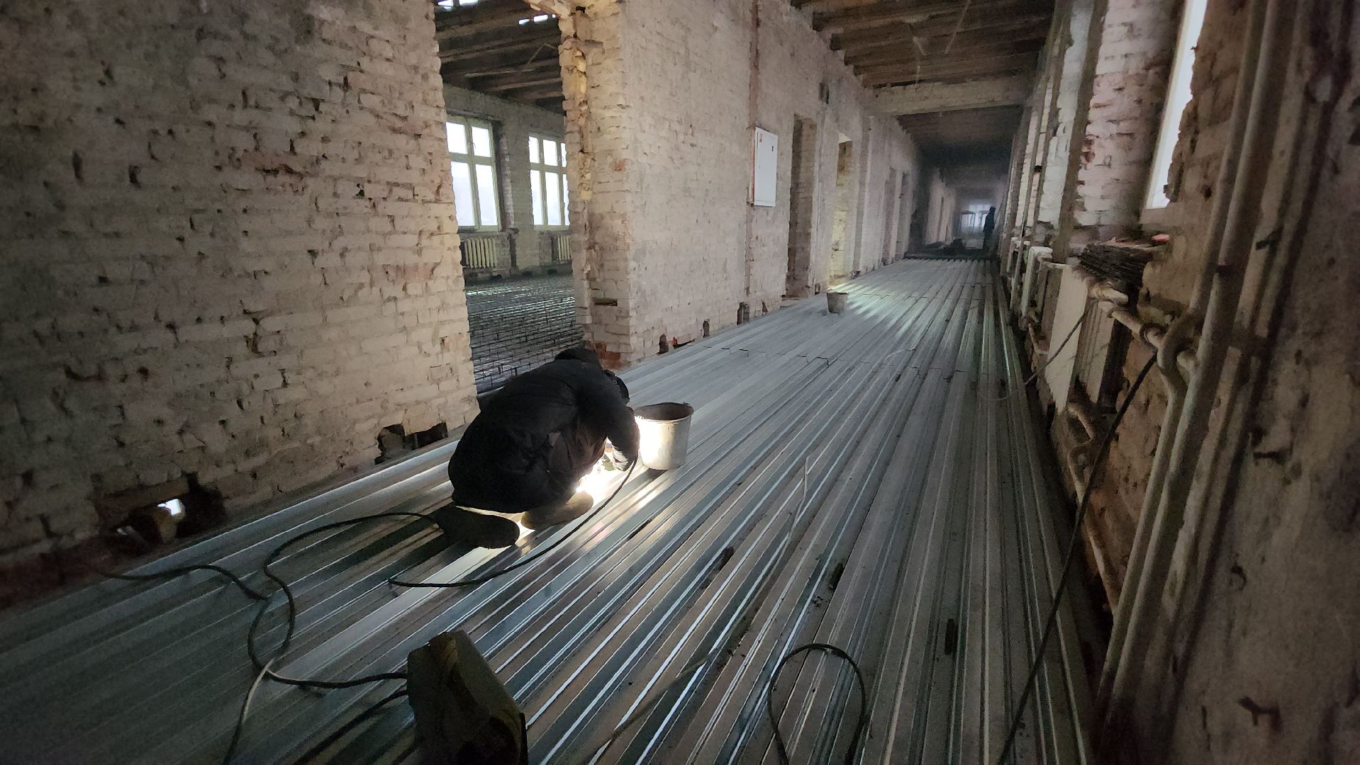 серпухов, школа 1, улица советская, старые балки, капитальный ремонт, Школа Современного Образования,