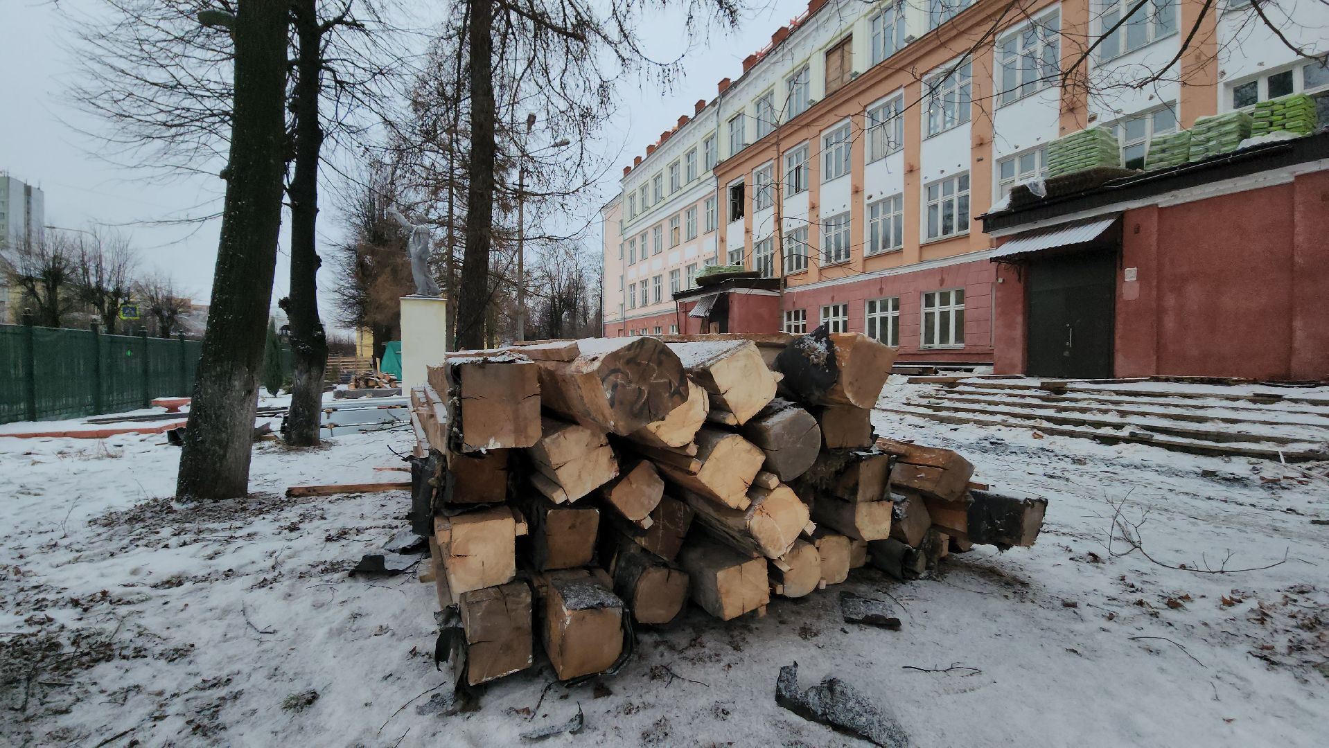 серпухов, школа 1, улица советская, старые балки, капитальный ремонт, Школа Современного Образования,