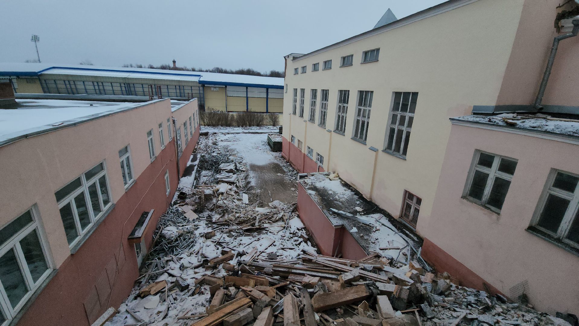 серпухов, школа 1, улица советская, старые балки, капитальный ремонт, Школа Современного Образования,