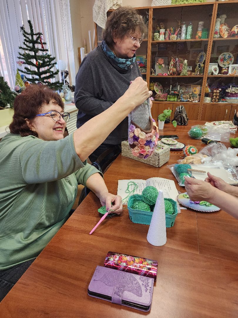 фрязино, прикладное искусство, рукодельницы, активное долголетие, творческие занятия, вертикалки,