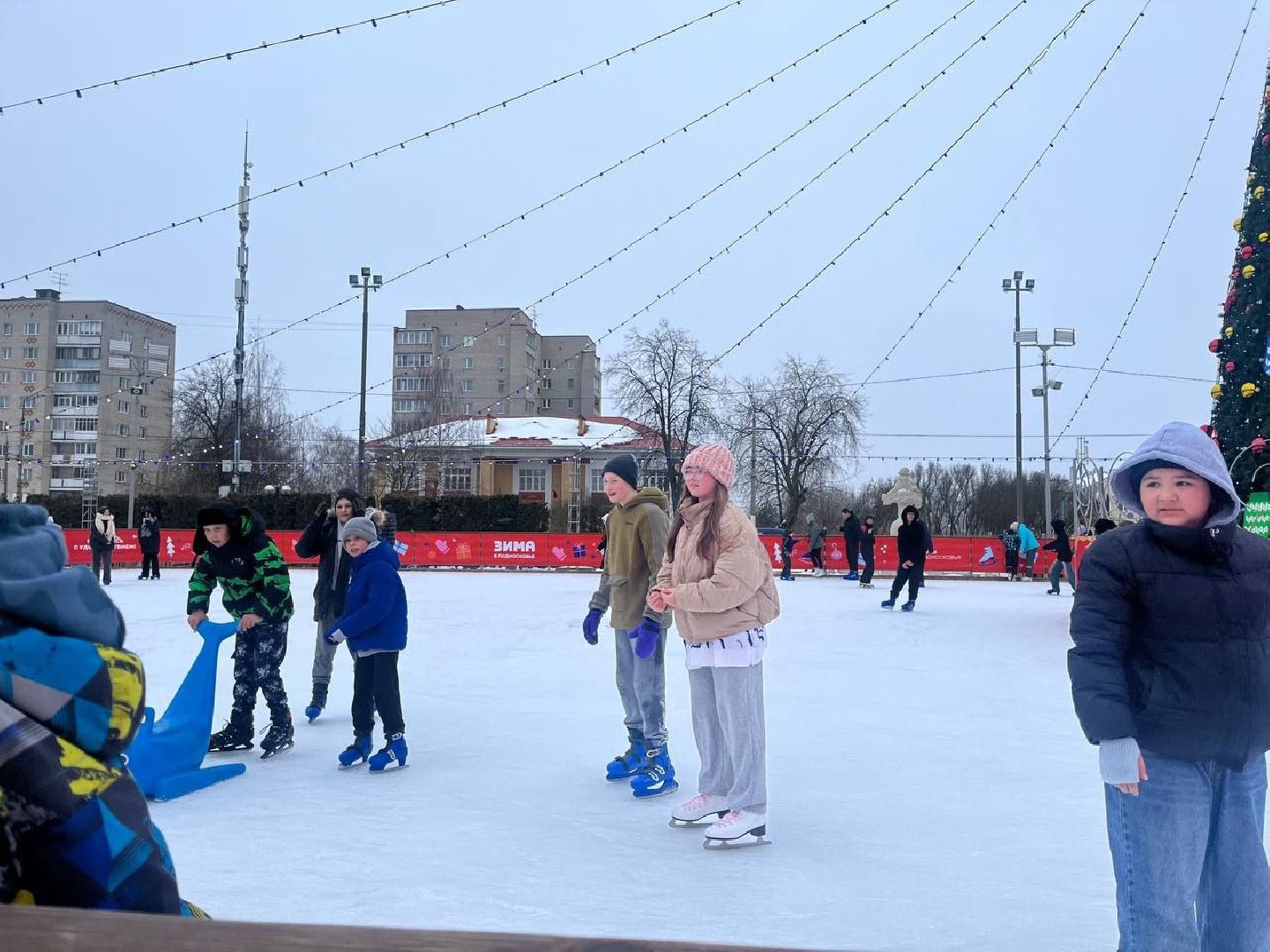 Каток, Истра, Дети, вертикалки,