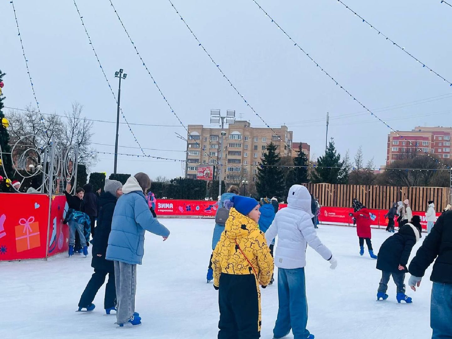 Каток, Истра, Дети, вертикалки,