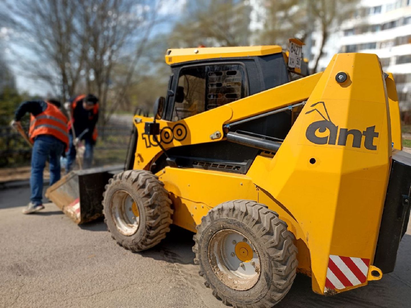 Можайск, Можайский городской округ, Подмосковье, уборка территории, субботник, благоустройство, месяц чистоты и благоустройства, дороги