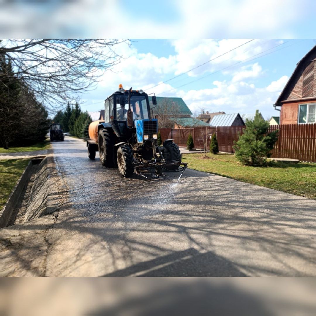 Можайск, Можайский городской округ, Подмосковье, уборка территории, субботник, благоустройство, месяц чистоты и благоустройства, дороги
