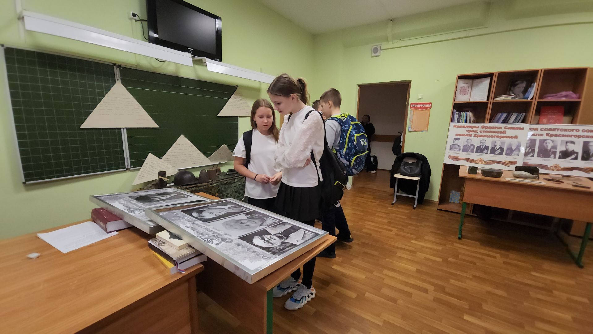 красногорск, сво, выставка, вов, школа 15, вертикалки, школьный музей,день победы,