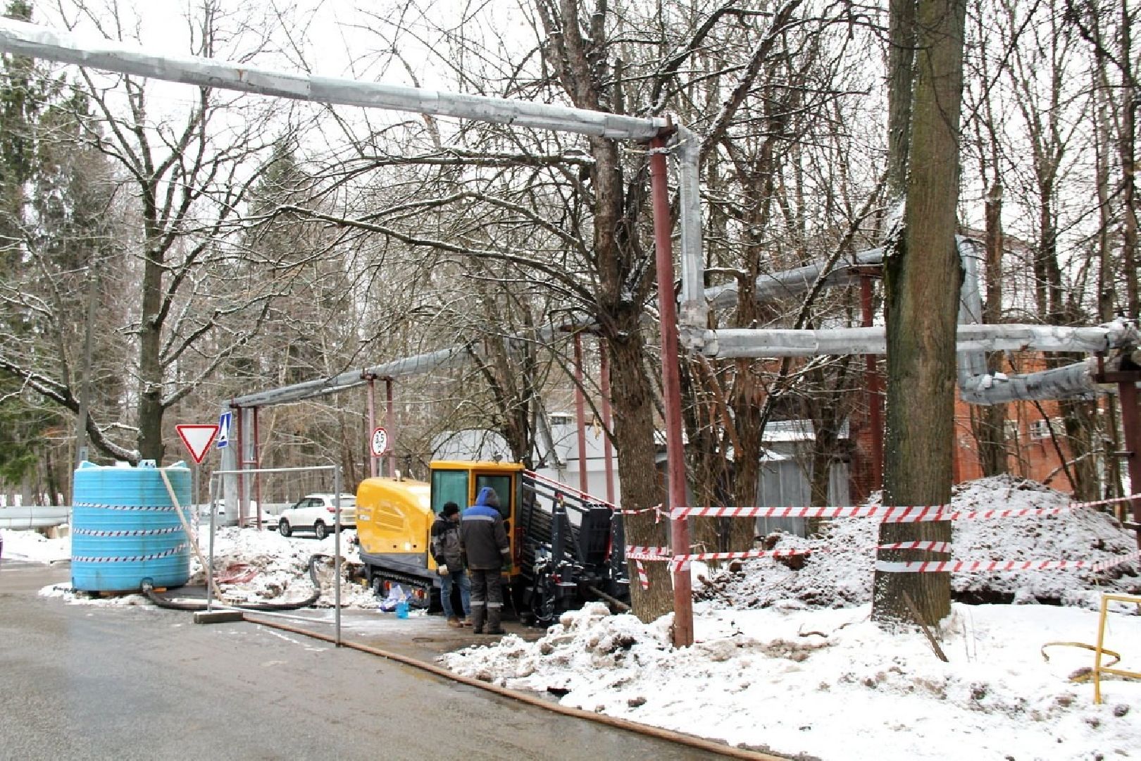 трубы ХВС, замена магистральных труб, власиха замена ХВС, чистая вода, Власиха реконструкция систем ХВС,