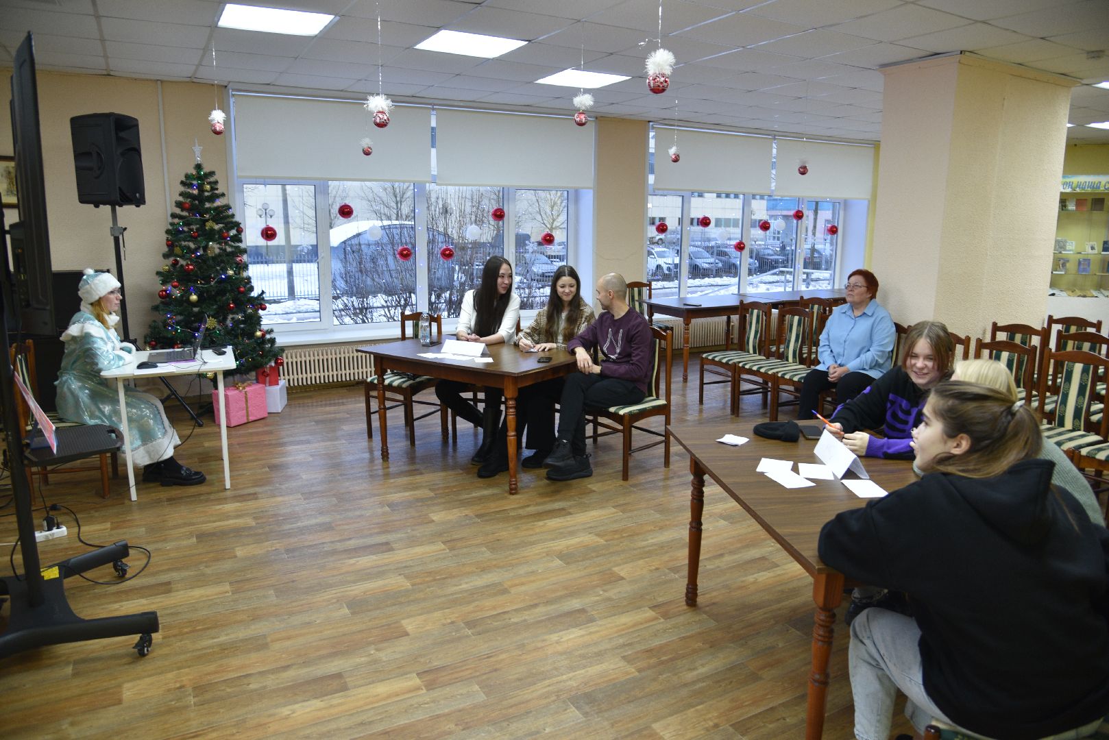 лотошино, лотошинская библиотека, квиз, новый год,