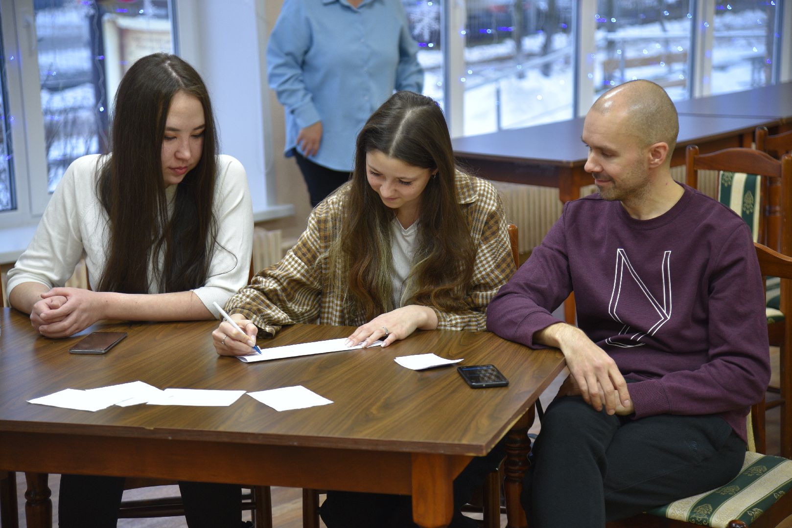 лотошино, лотошинская библиотека, квиз, новый год,