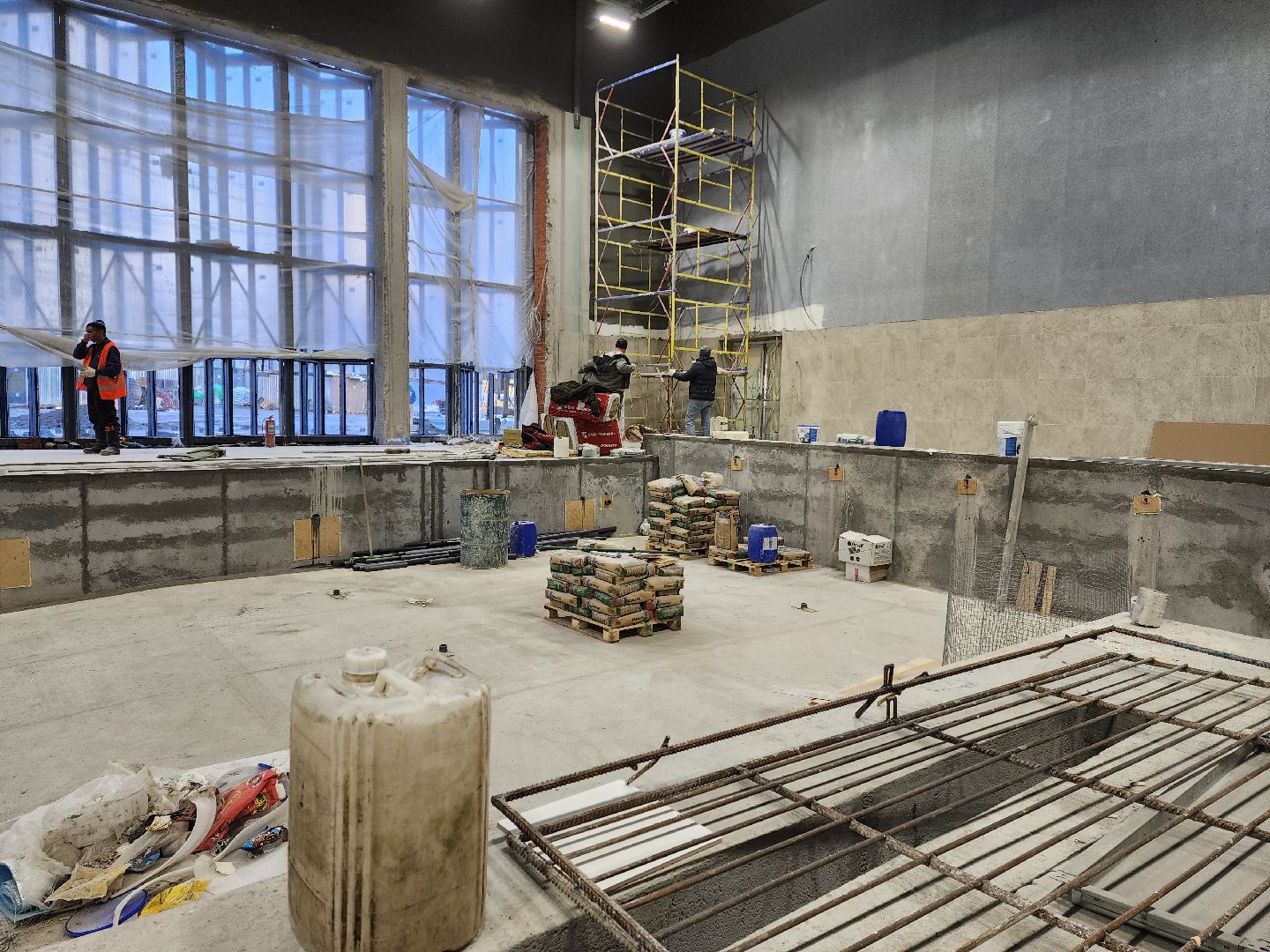 раменское, строительство, физкультурно-оздоровительный комплекс с бассейном,