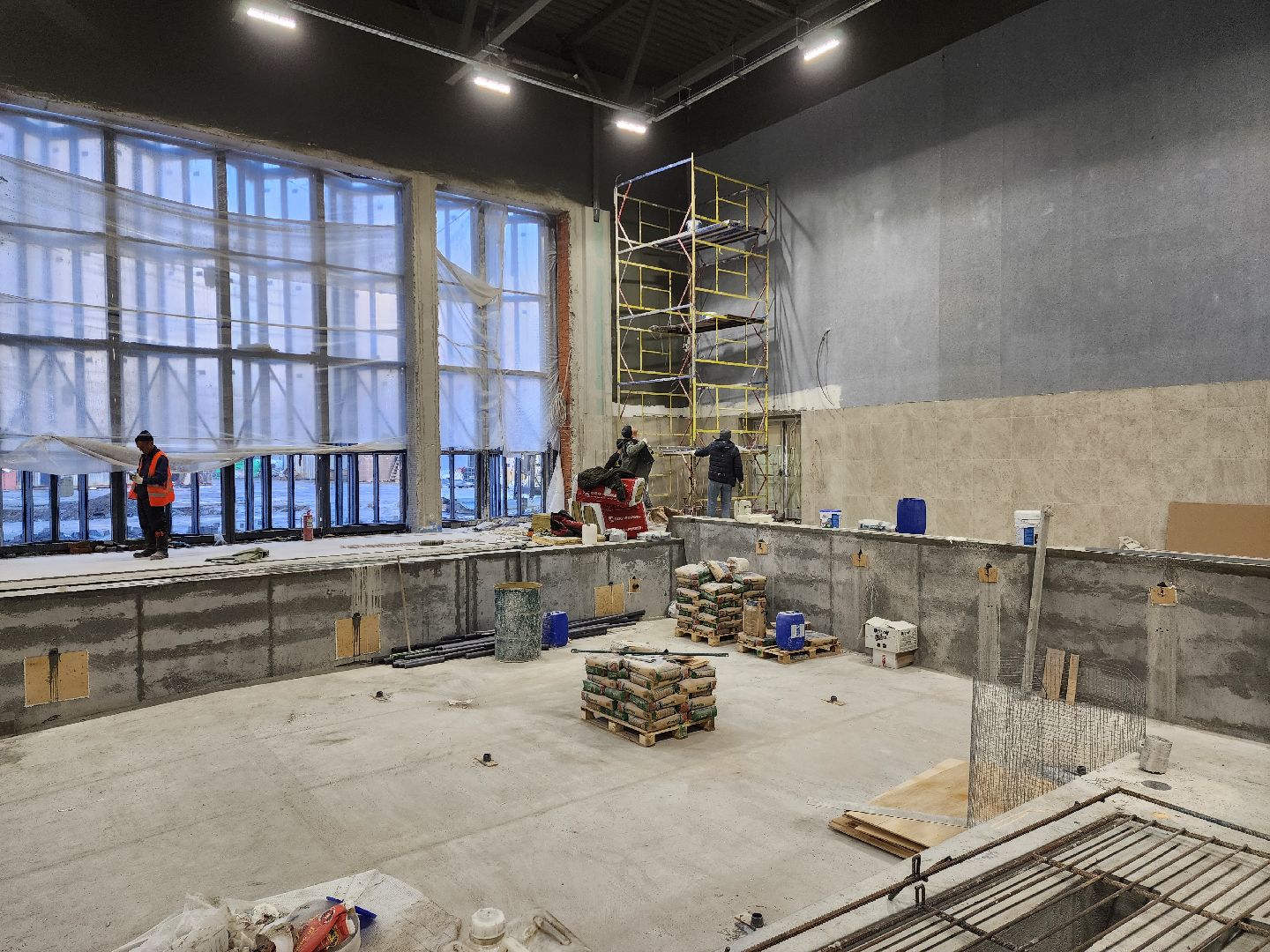 раменское, строительство, физкультурно-оздоровительный комплекс с бассейном,