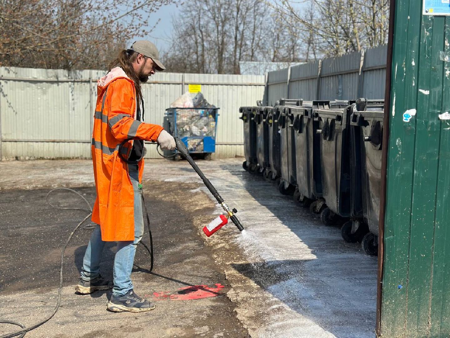 Можайск, Можайский городской округ, Подмосковье, благоустройство, контейнерные площадки, уборка, месяц чистоты и благоустройства