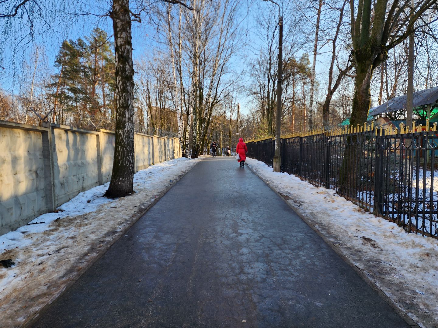 раменское, благоустройство, тротуар от северного шоссе к парку,