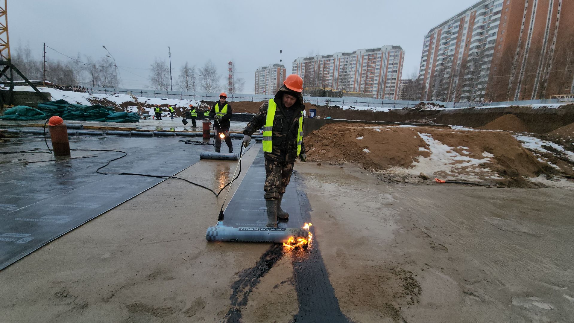 фок с бассейном, Строительство, Бассейн, Лобня, вертикалки,
