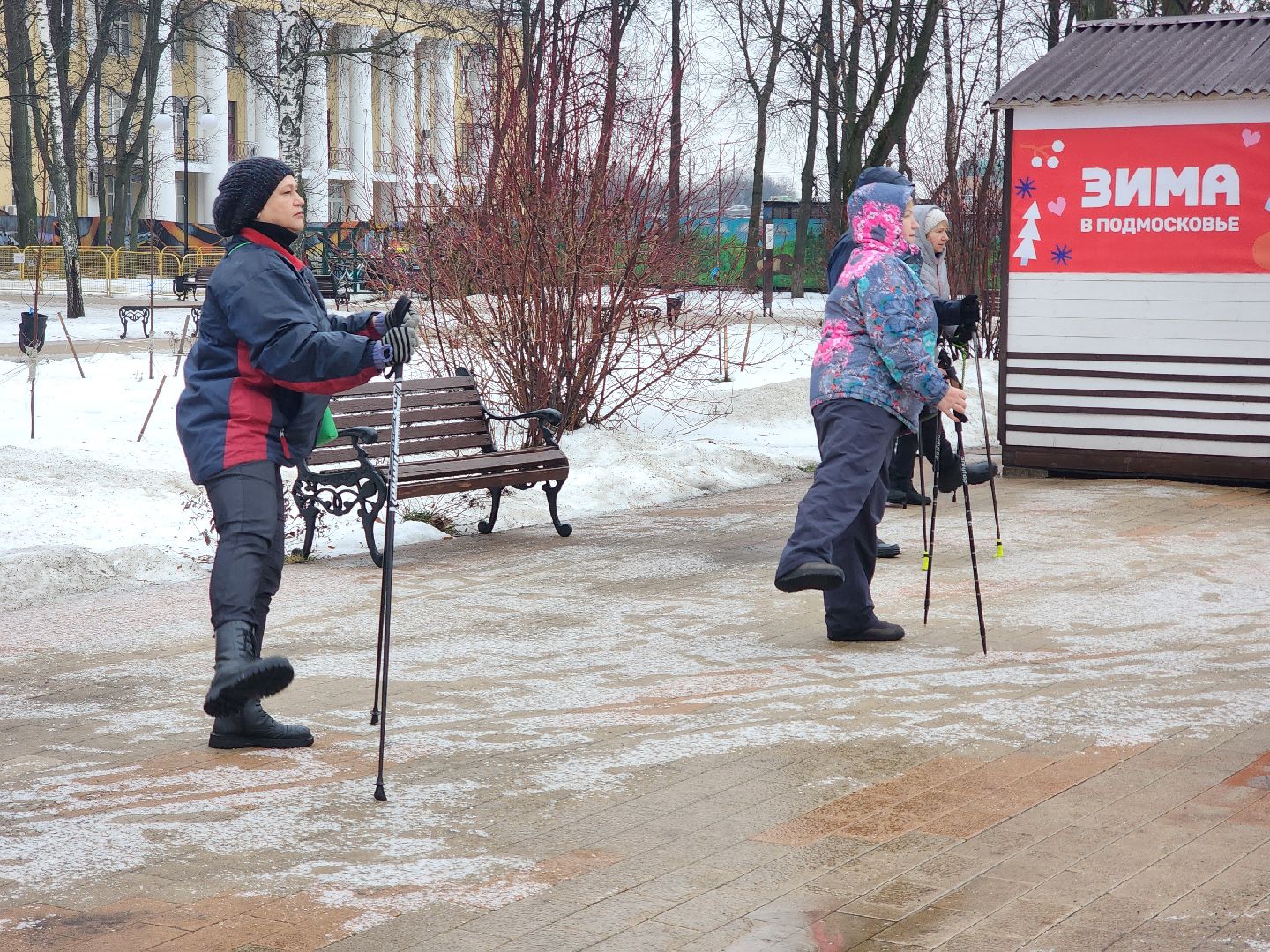 активное долголетие, центральный парк, гимнастика,