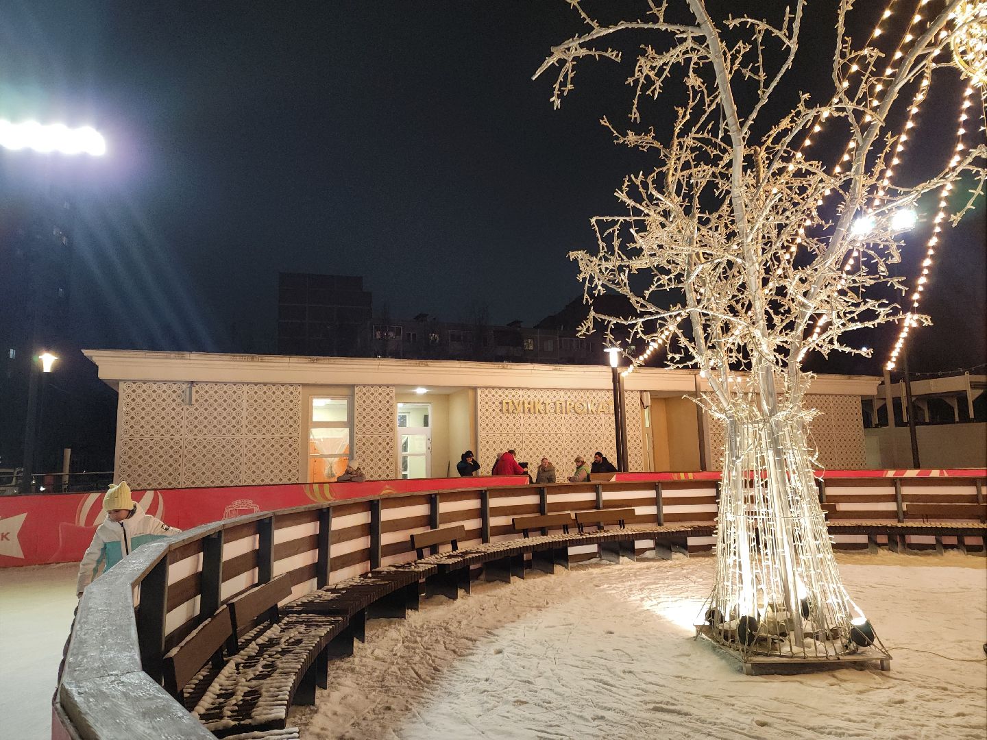 подольск, каток, зима в подмосковье,