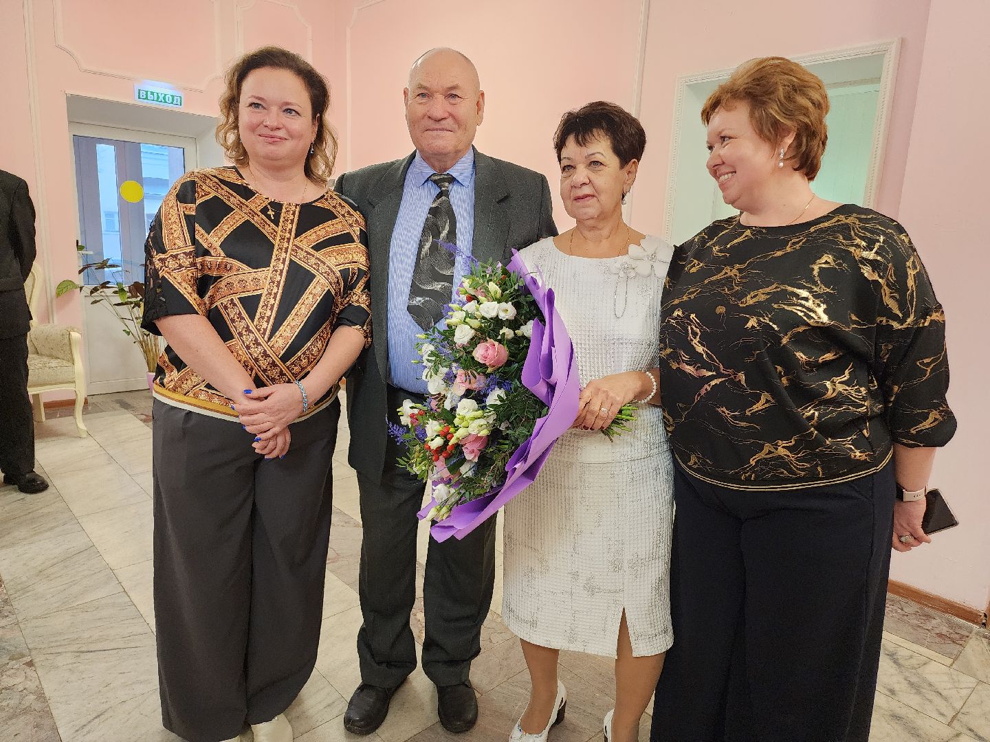 вертикалки, Егорьевск, Подмосковье, Московская область, ЗАГС, золотая свадьба,