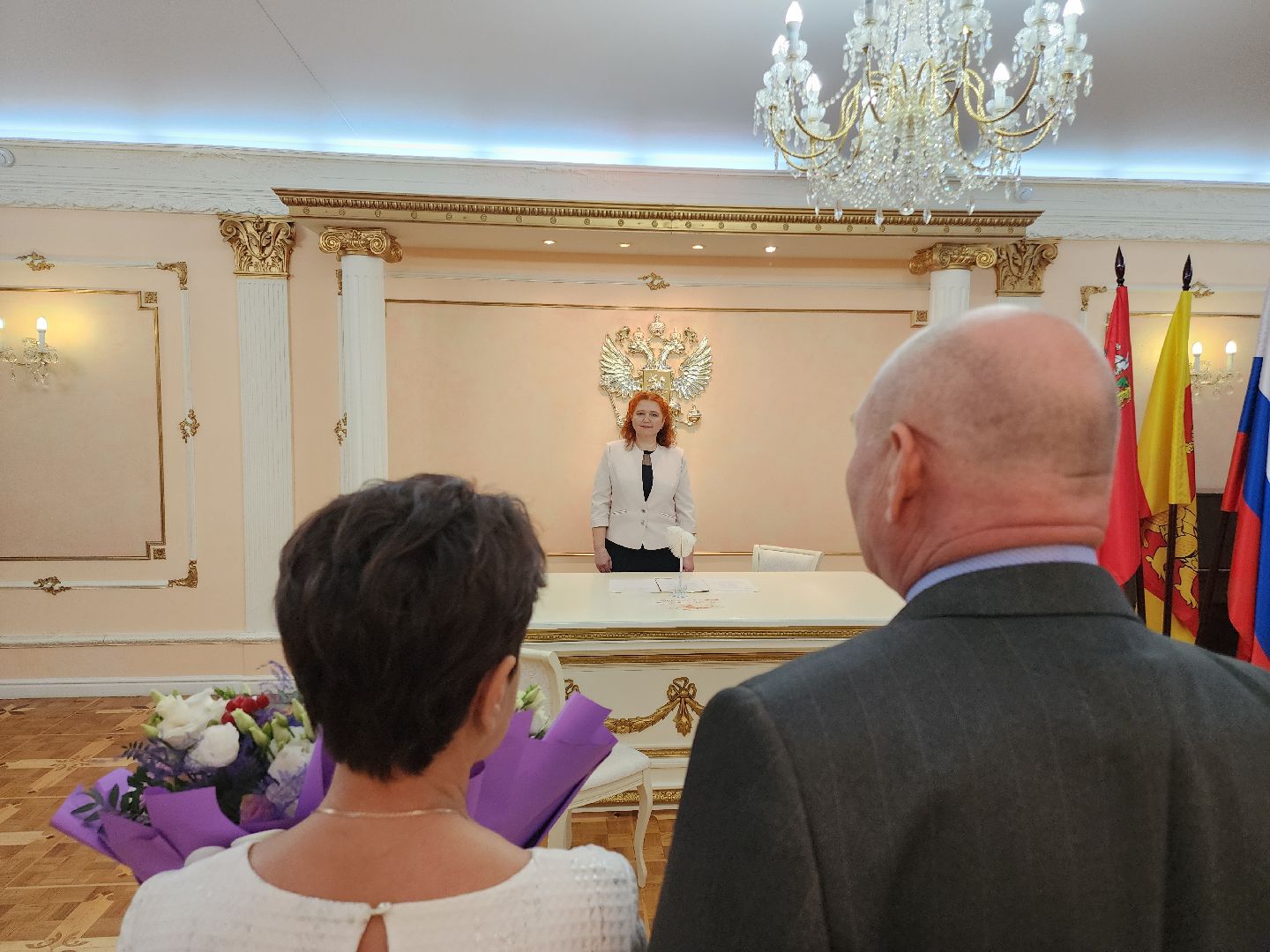 вертикалки, Егорьевск, Подмосковье, Московская область, ЗАГС, золотая свадьба,