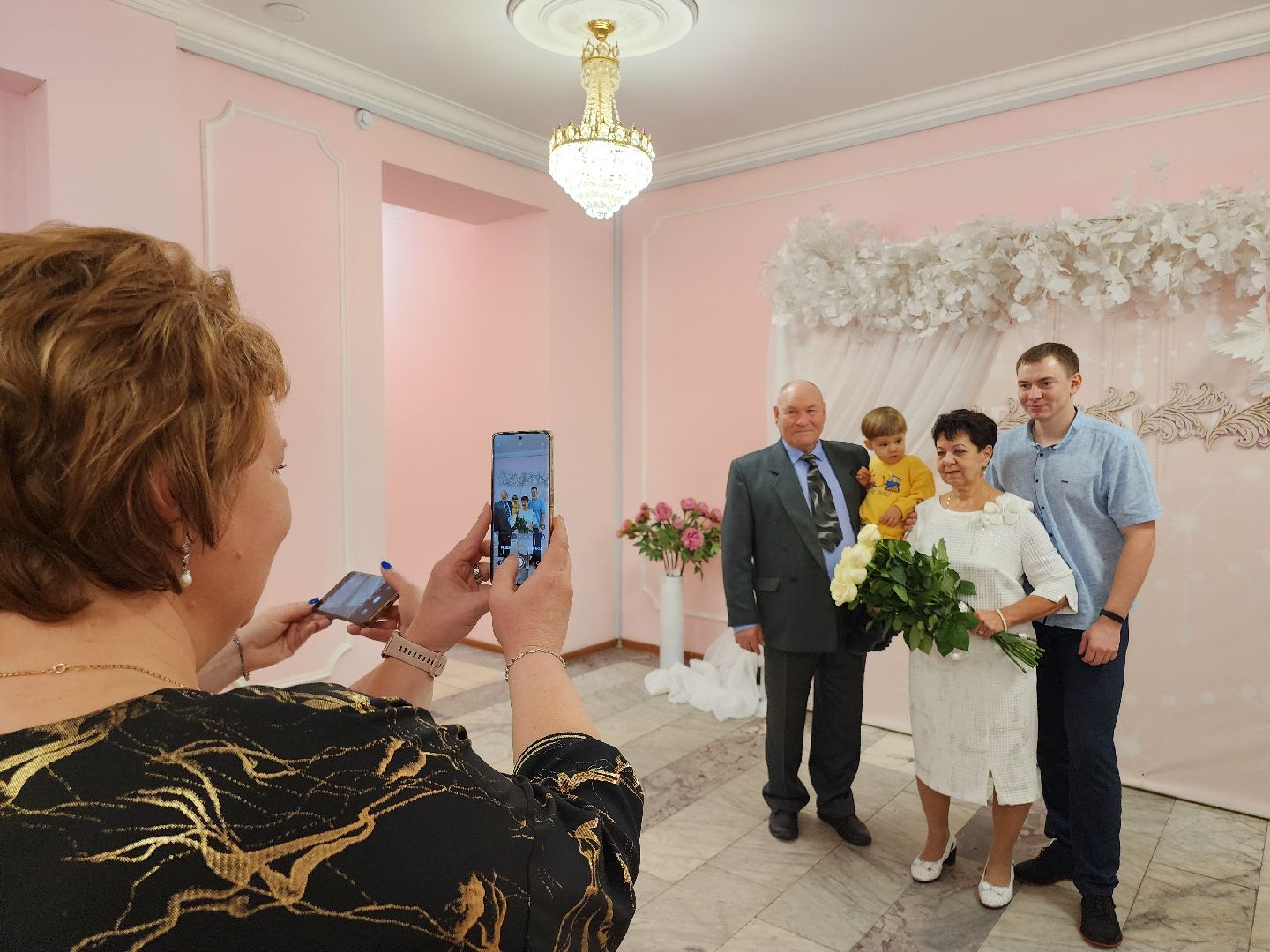 вертикалки, Егорьевск, Подмосковье, Московская область, ЗАГС, золотая свадьба,