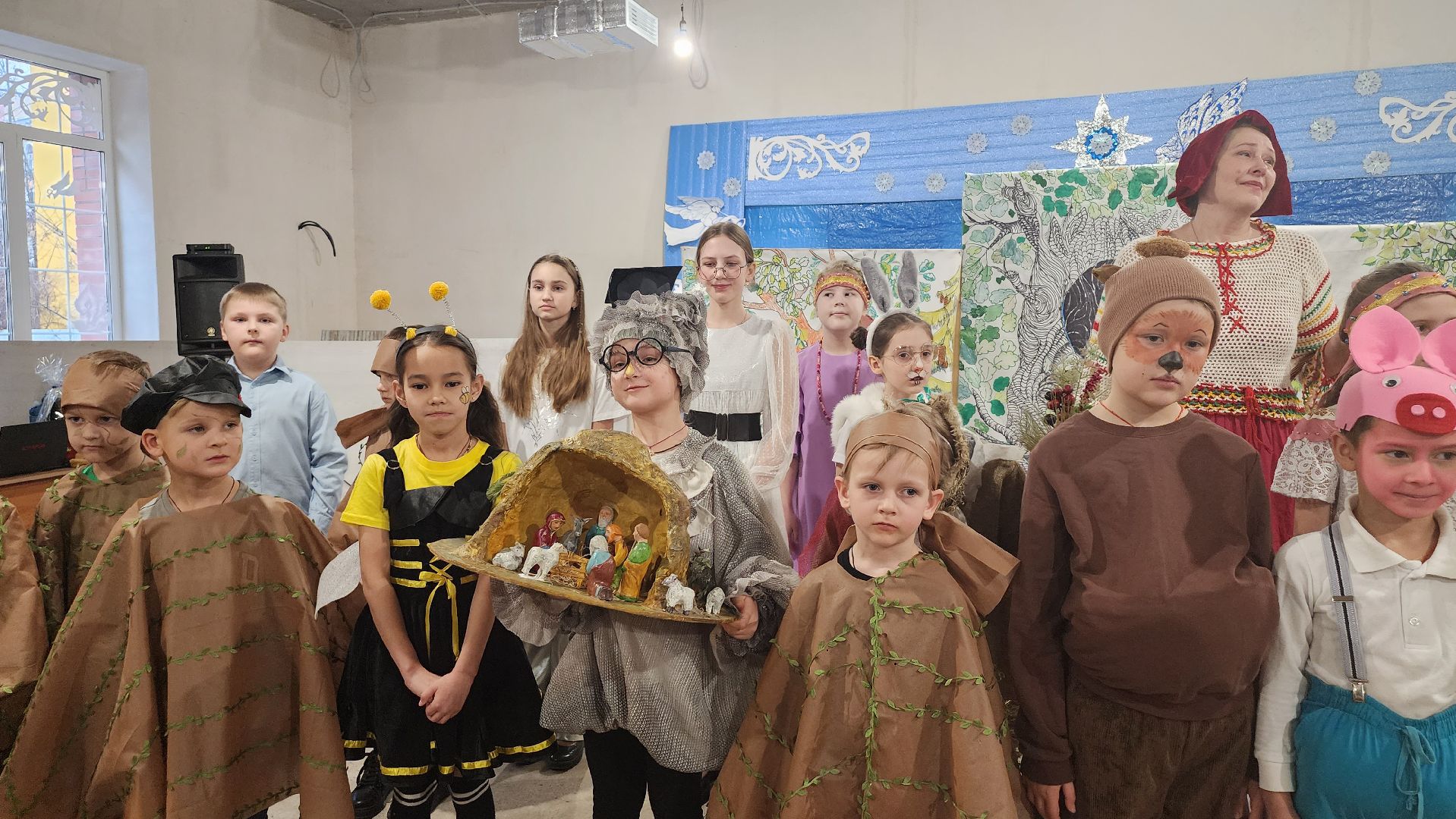 Люберцы, театральная студия росток, спектакль, культурно-просветительский центр, Фавор и Ермон