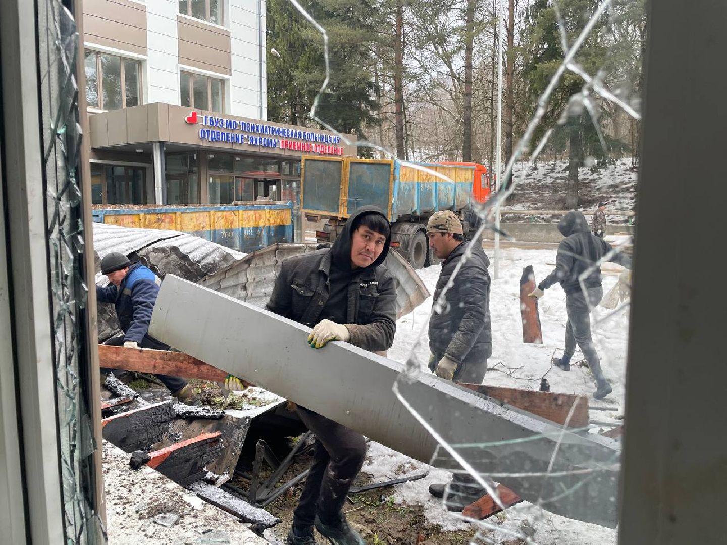 Дмитров, Яхромская психбольница, ЧП, вертикалки,