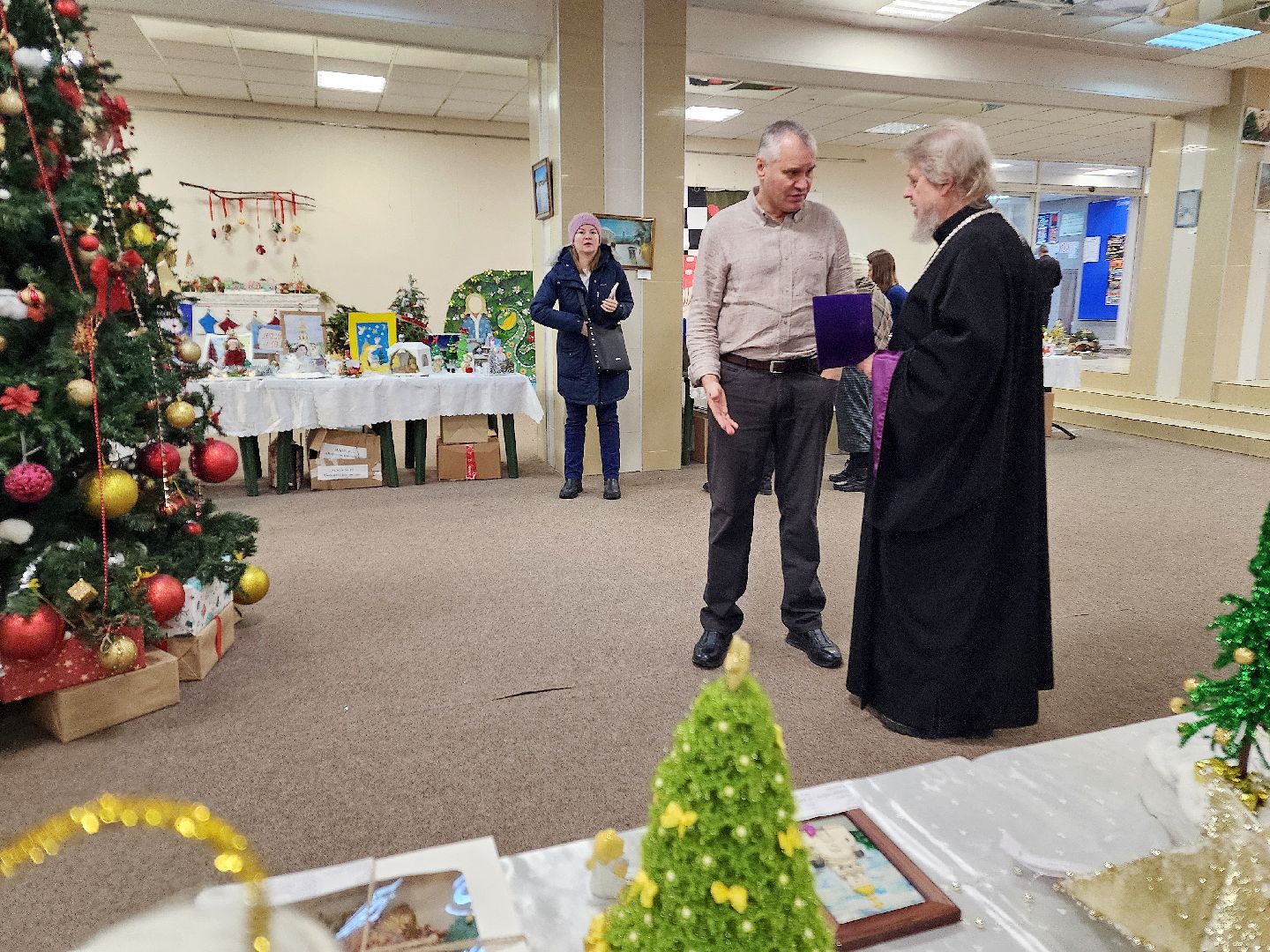 фрязино, творческий конкурс, рождество, детское творчество, награждение,