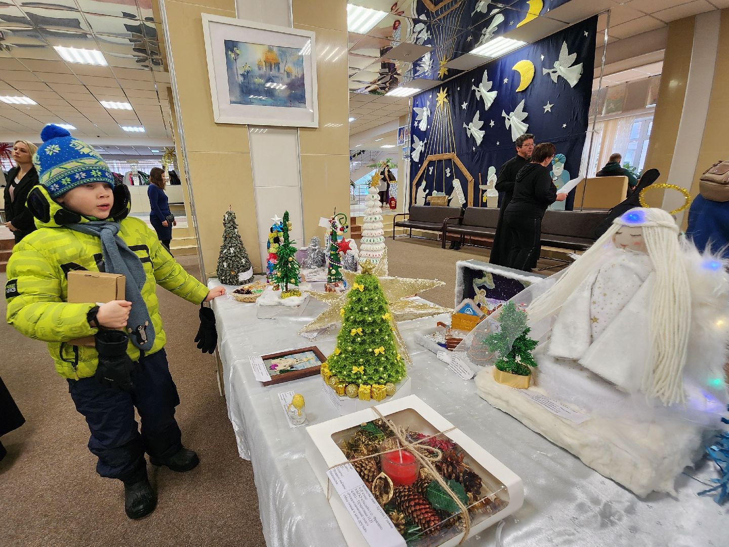 фрязино, творческий конкурс, рождество, детское творчество, награждение,