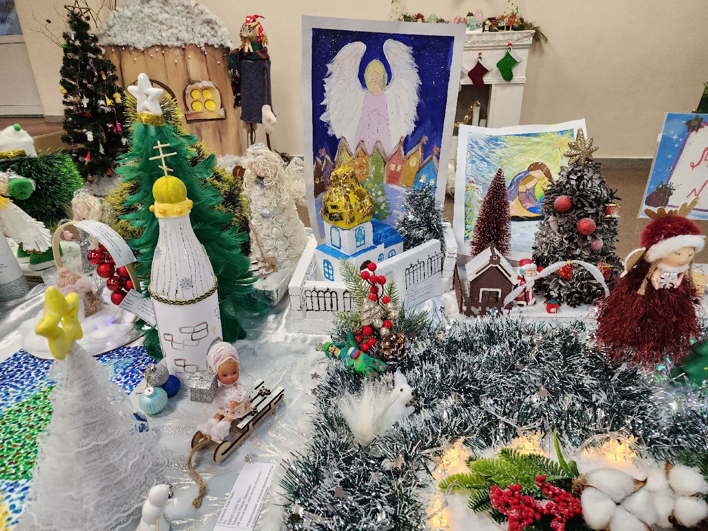 фрязино, творческий конкурс, рождество, детское творчество, награждение,