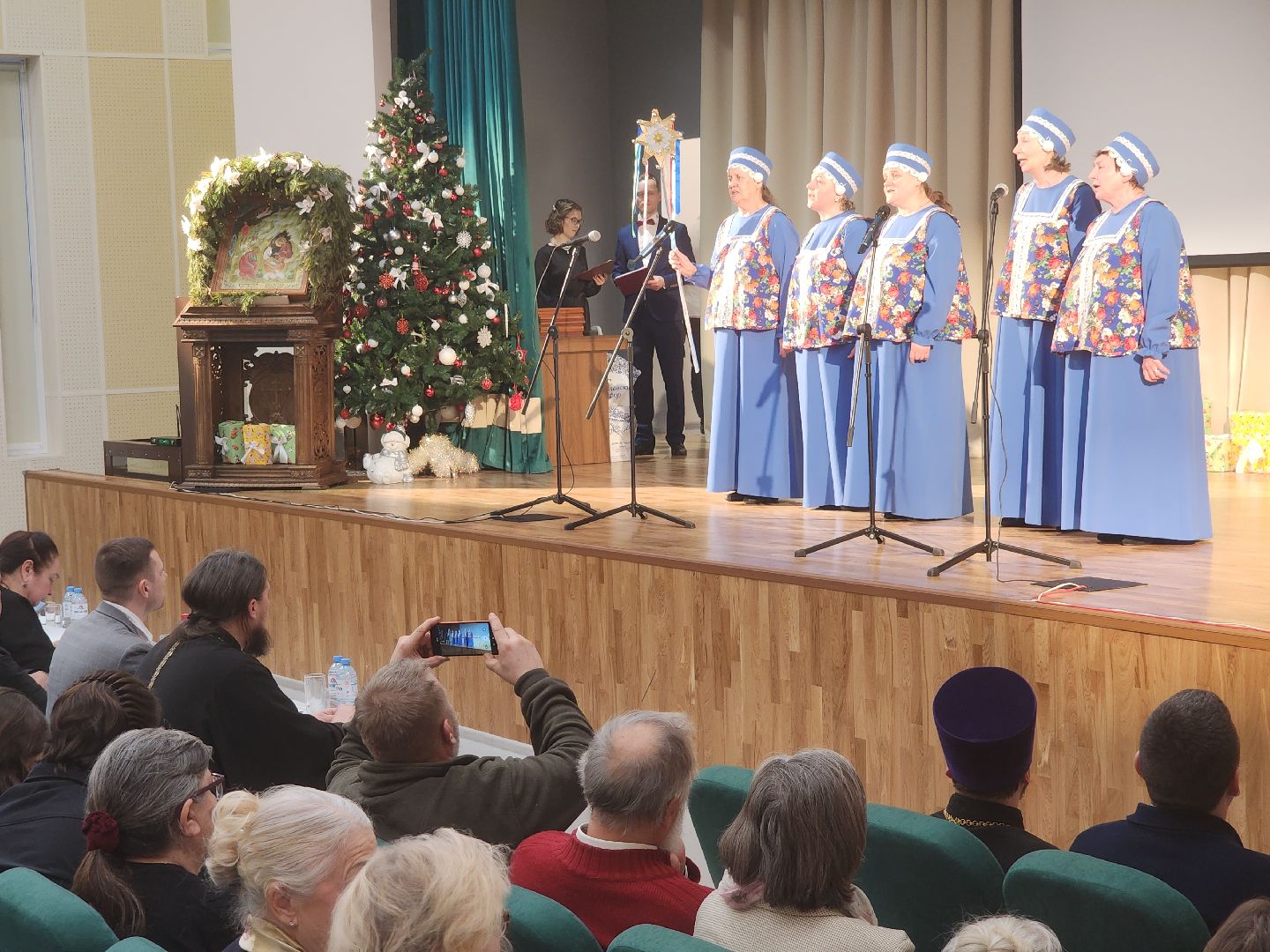 вертикалки, фестиваль хоров, рождество, орехово-зуево, морозовская школа,