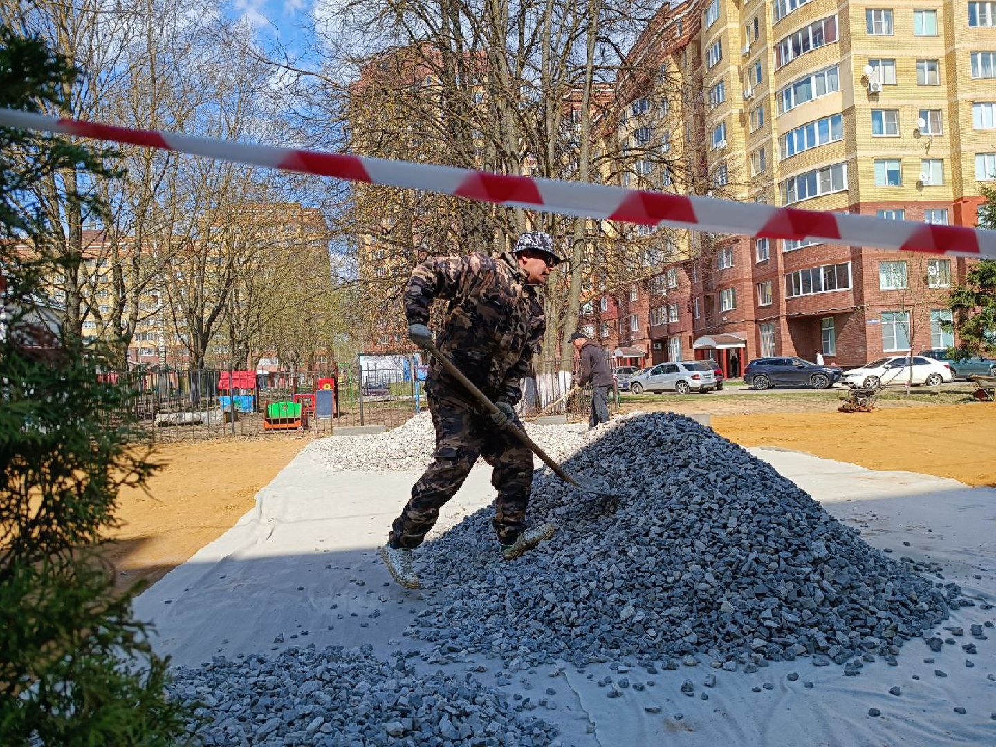 Можайск, Можайский городской округ, Подмосковье, детские площадки, программа губернатора, дети, Добродел