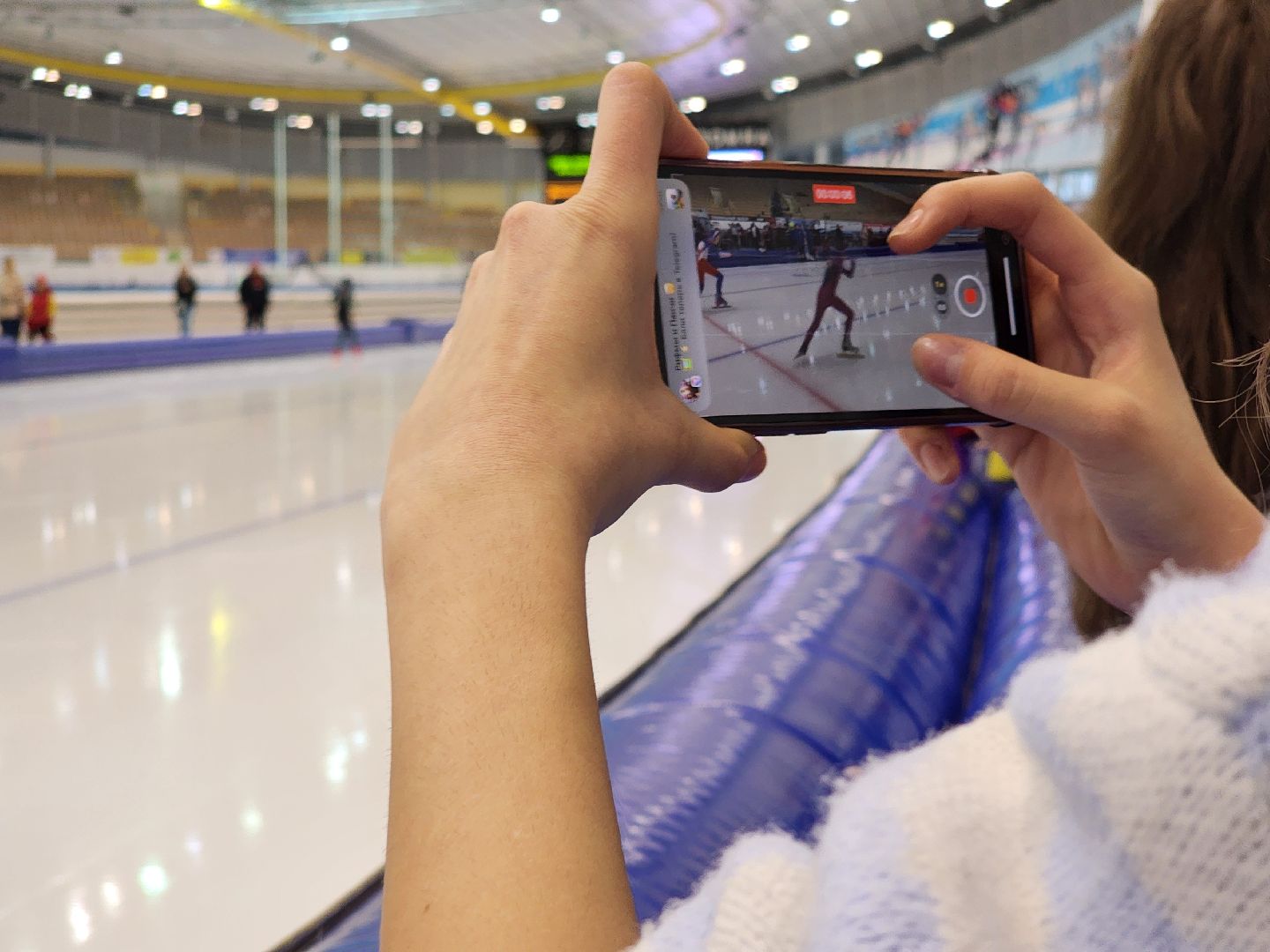 Коломна, конькобежный центр, медиаконкурс, юные журналисты,