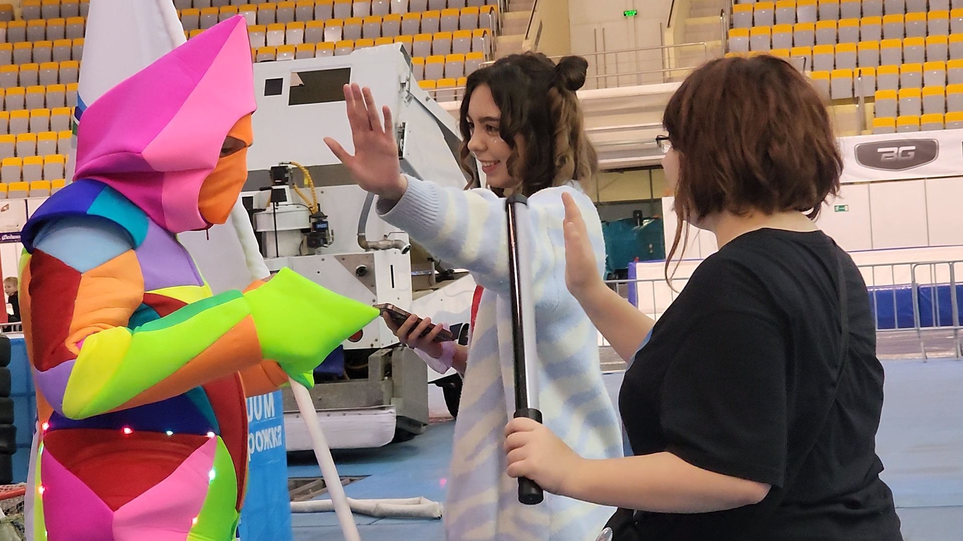 Коломна, конькобежный центр, медиаконкурс, юные журналисты,