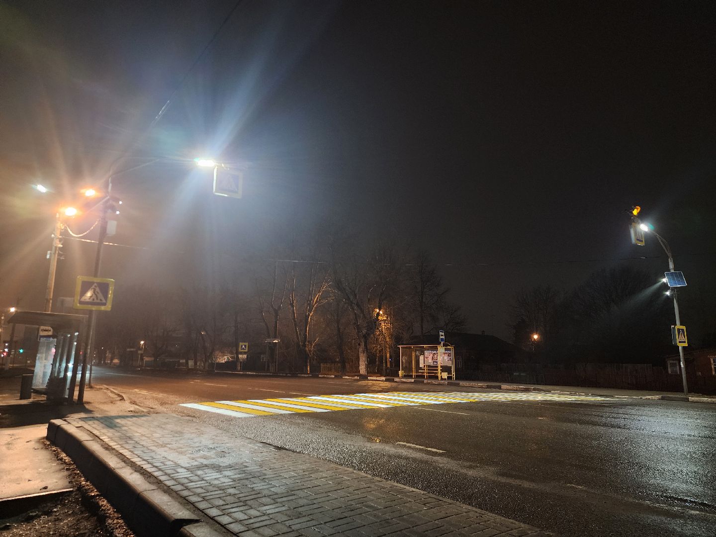 Коломна, проекционный пешеходный переход, вертикалки,