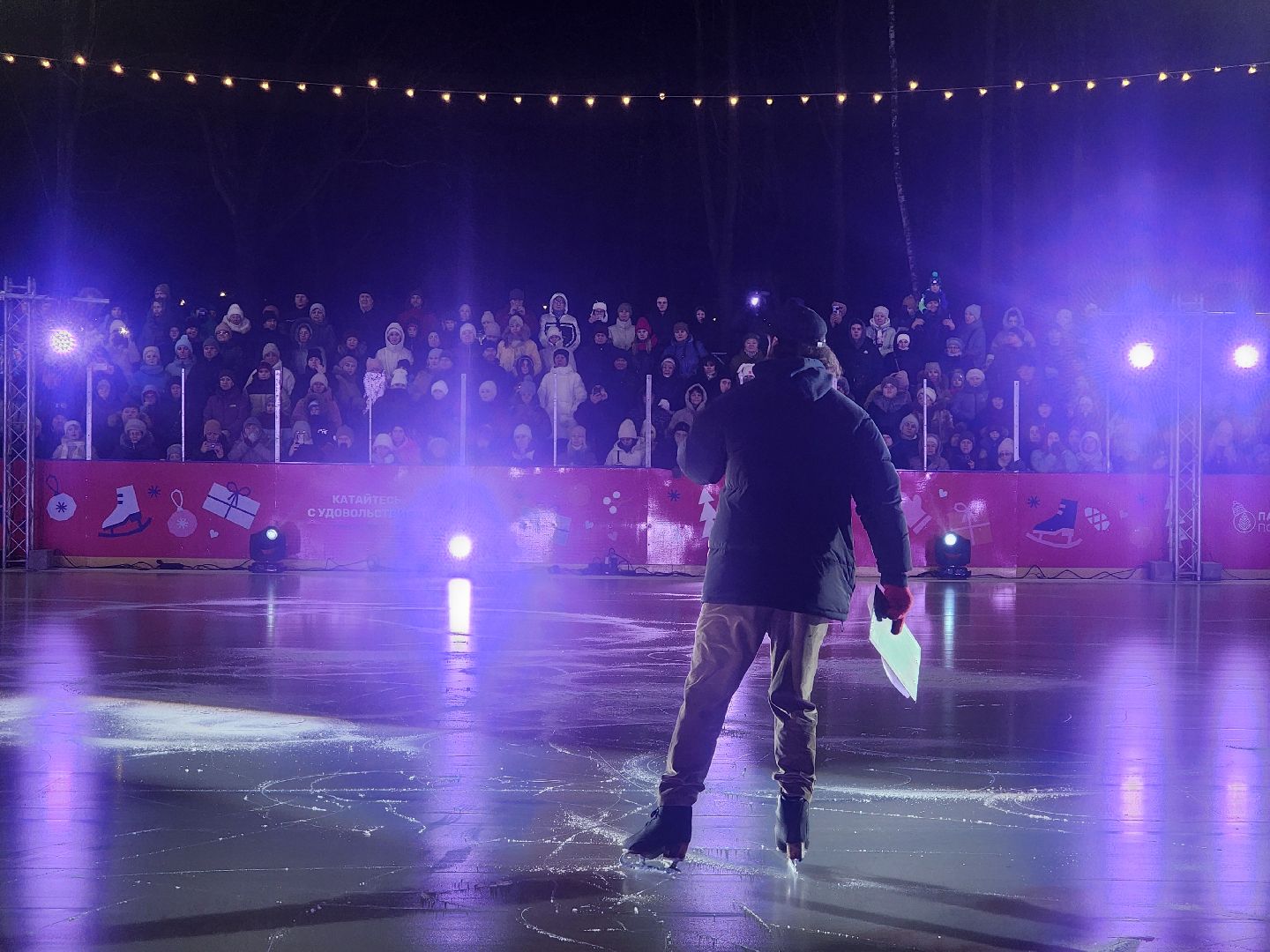 Коломна, ледовое шоу ильи авербуха, зима в подмосковье, каток,