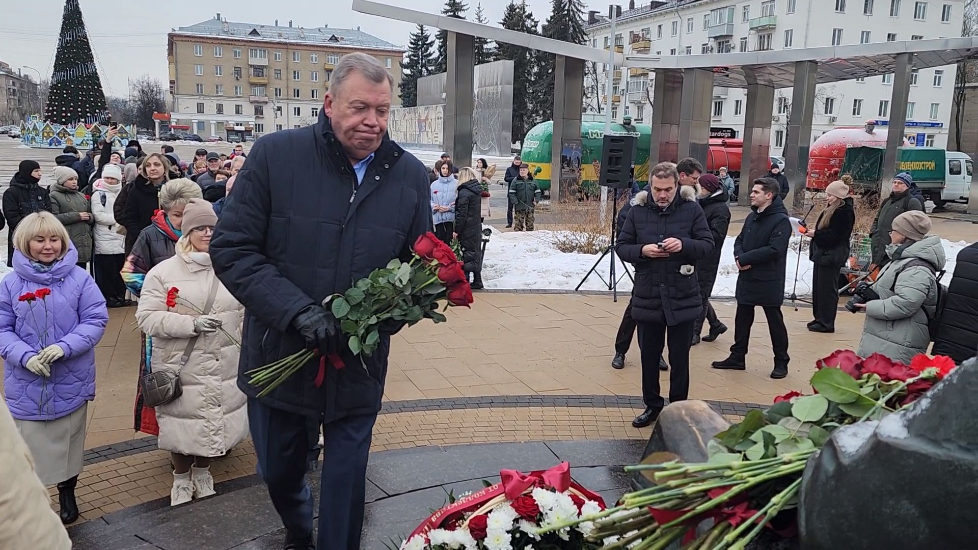 королёв, возложение цветов, памятная дата, день рождения сергея королева