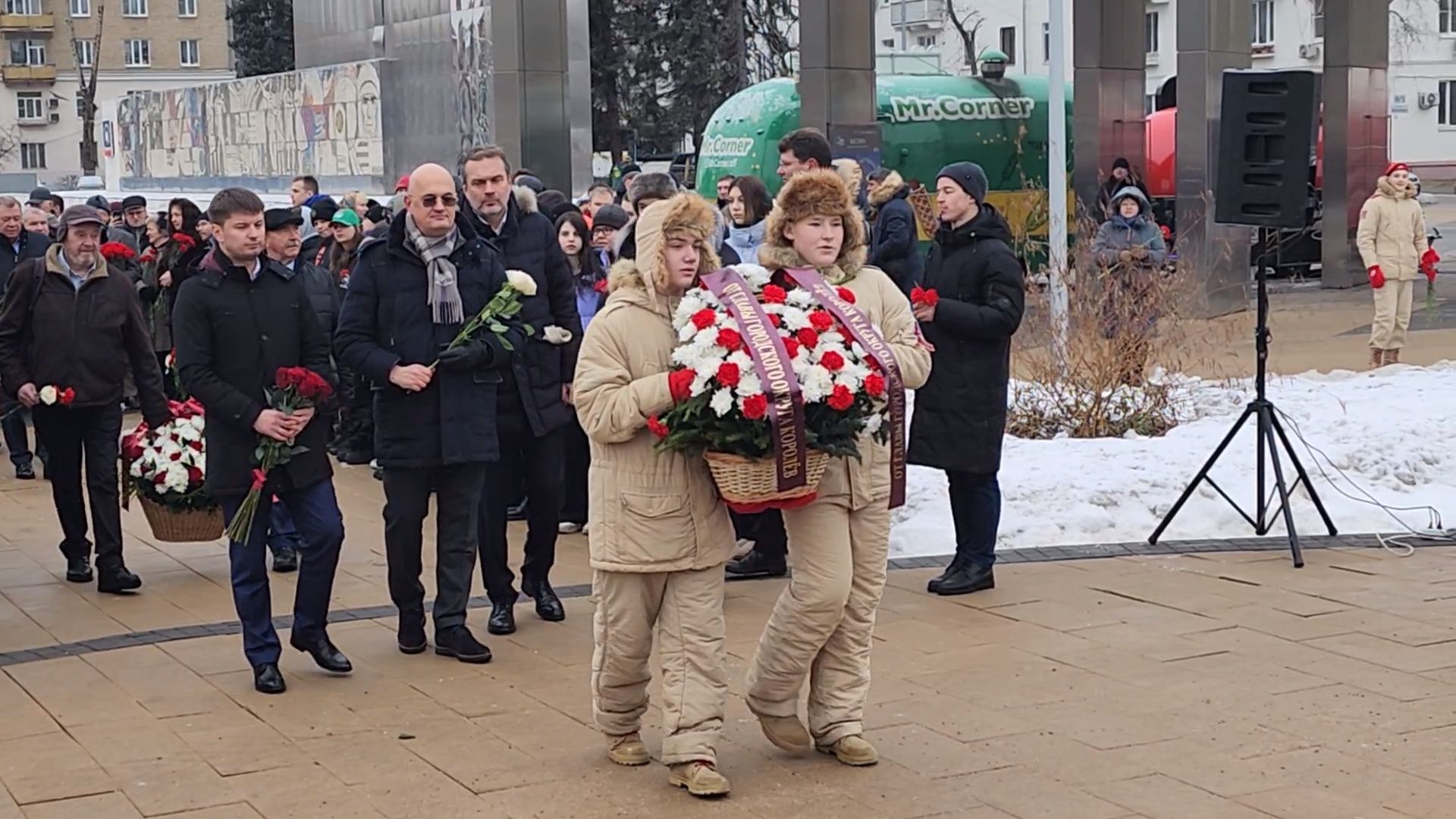 королёв, возложение цветов, памятная дата, день рождения сергея королева