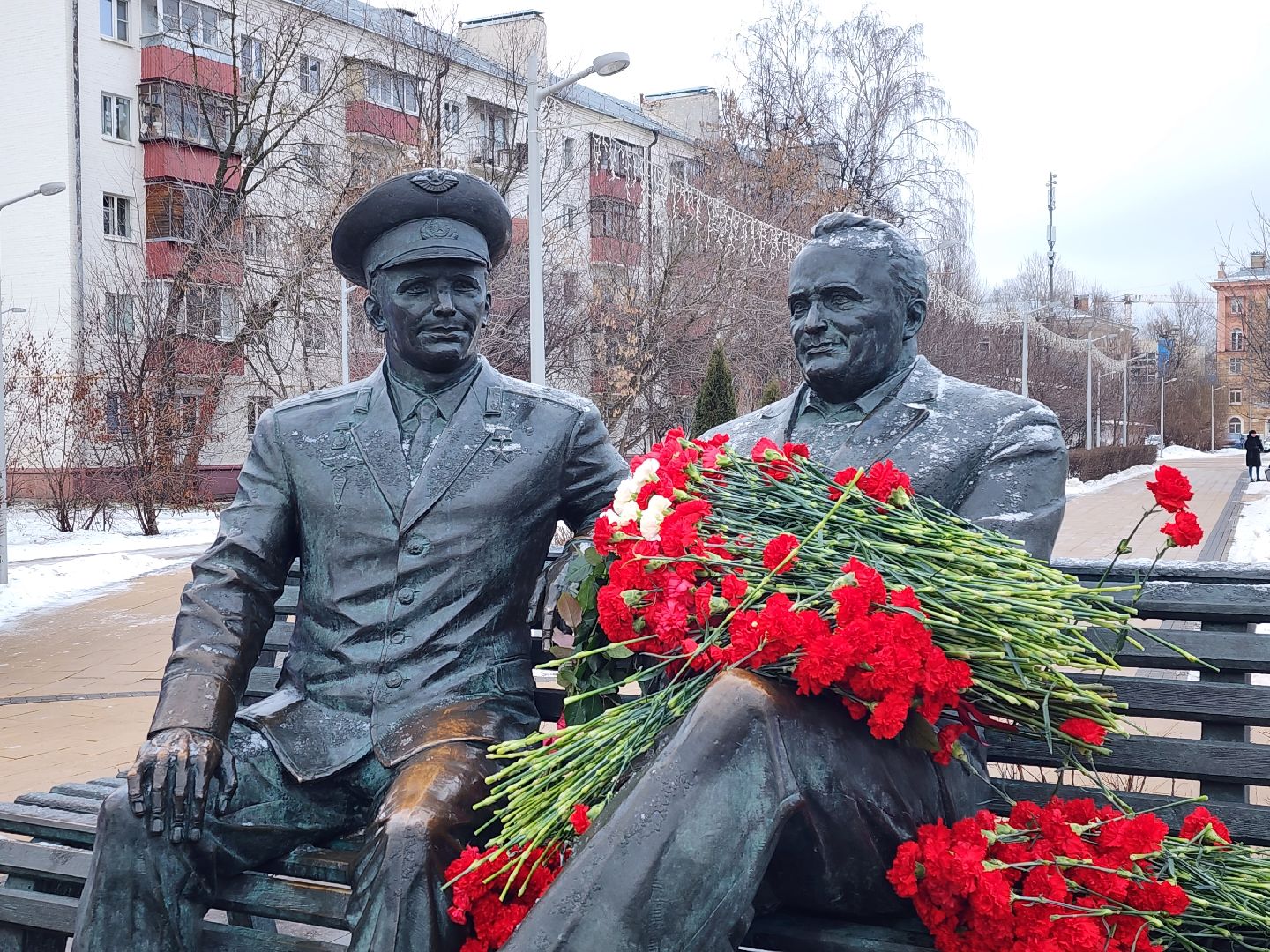 королёв, возложение цветов, памятная дата, день рождения сергея королева