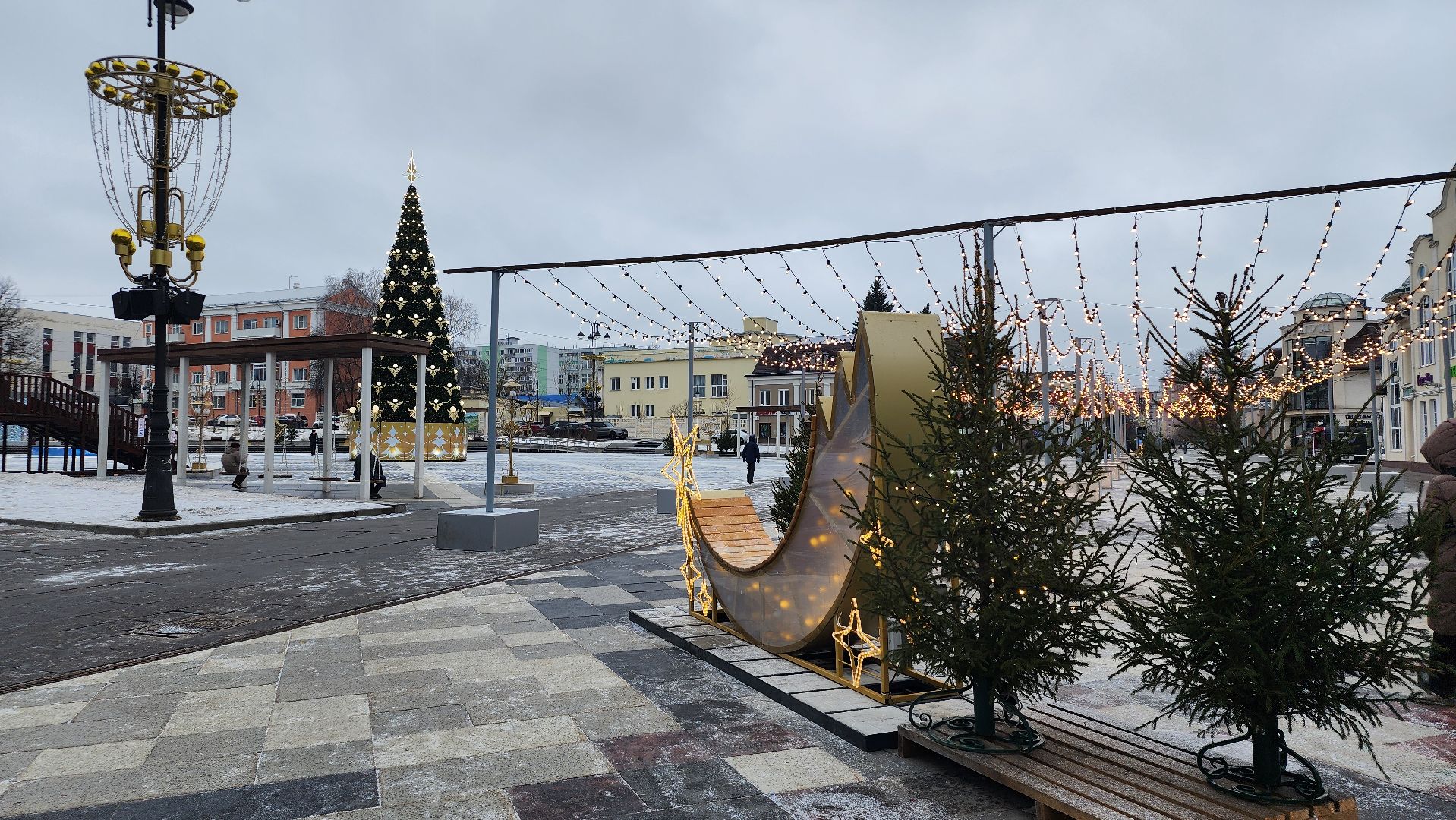 конкурс Елки России, Елка Богородский бал, Фонтанная площадь, Ногинск, Богородский городской округ,