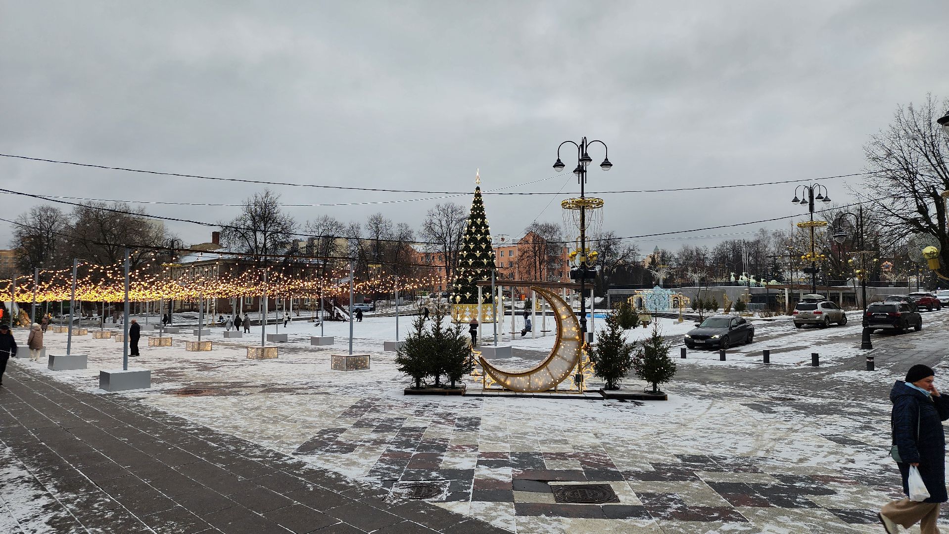 конкурс Елки России, Елка Богородский бал, Фонтанная площадь, Ногинск, Богородский городской округ,