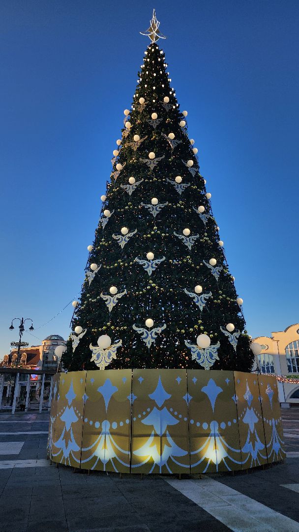 конкурс Елки России, Елка Богородский бал, Фонтанная площадь, Ногинск, Богородский городской округ,