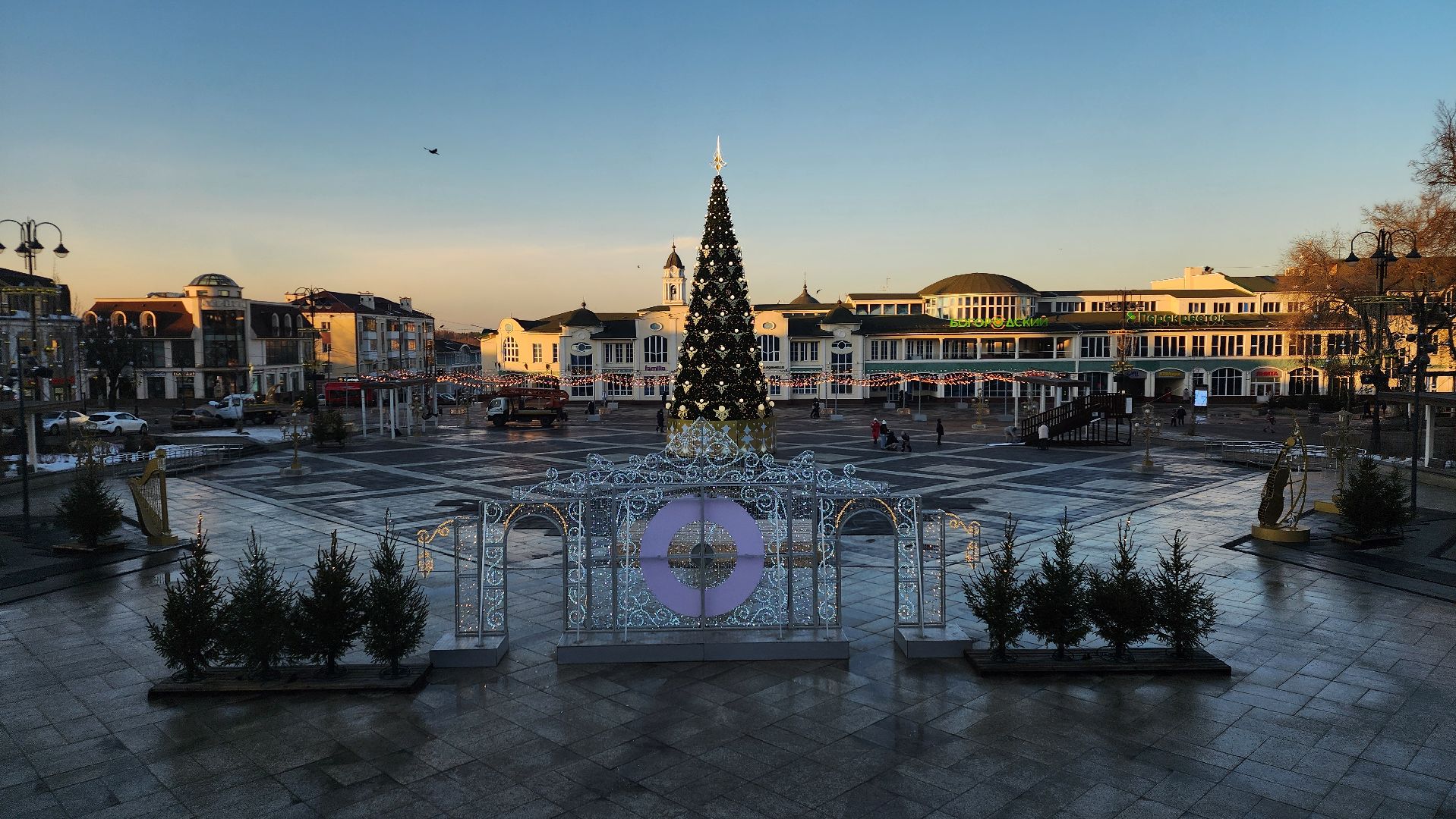 конкурс Елки России, Елка Богородский бал, Фонтанная площадь, Ногинск, Богородский городской округ,