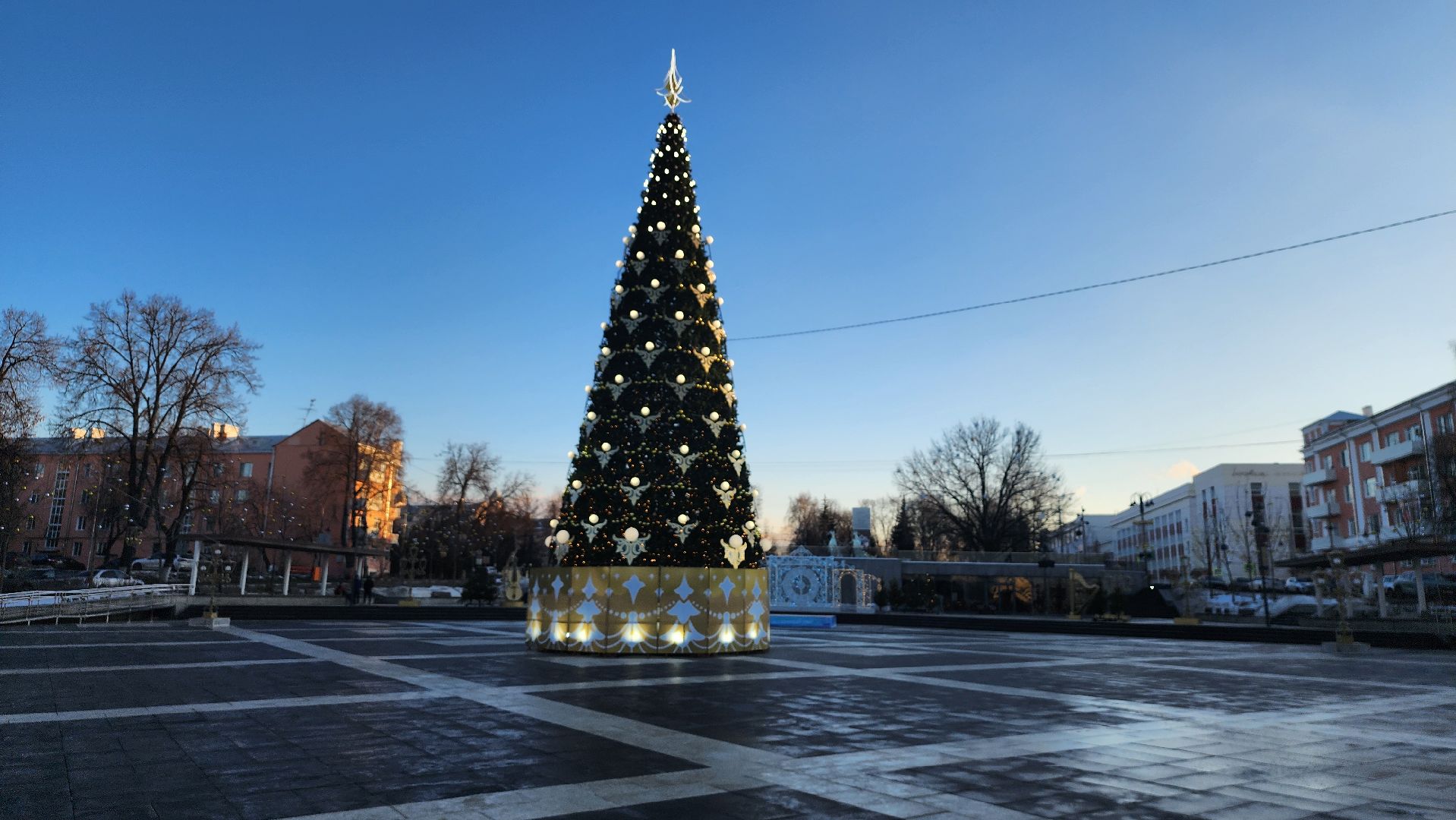 конкурс Елки России, Елка Богородский бал, Фонтанная площадь, Ногинск, Богородский городской округ,