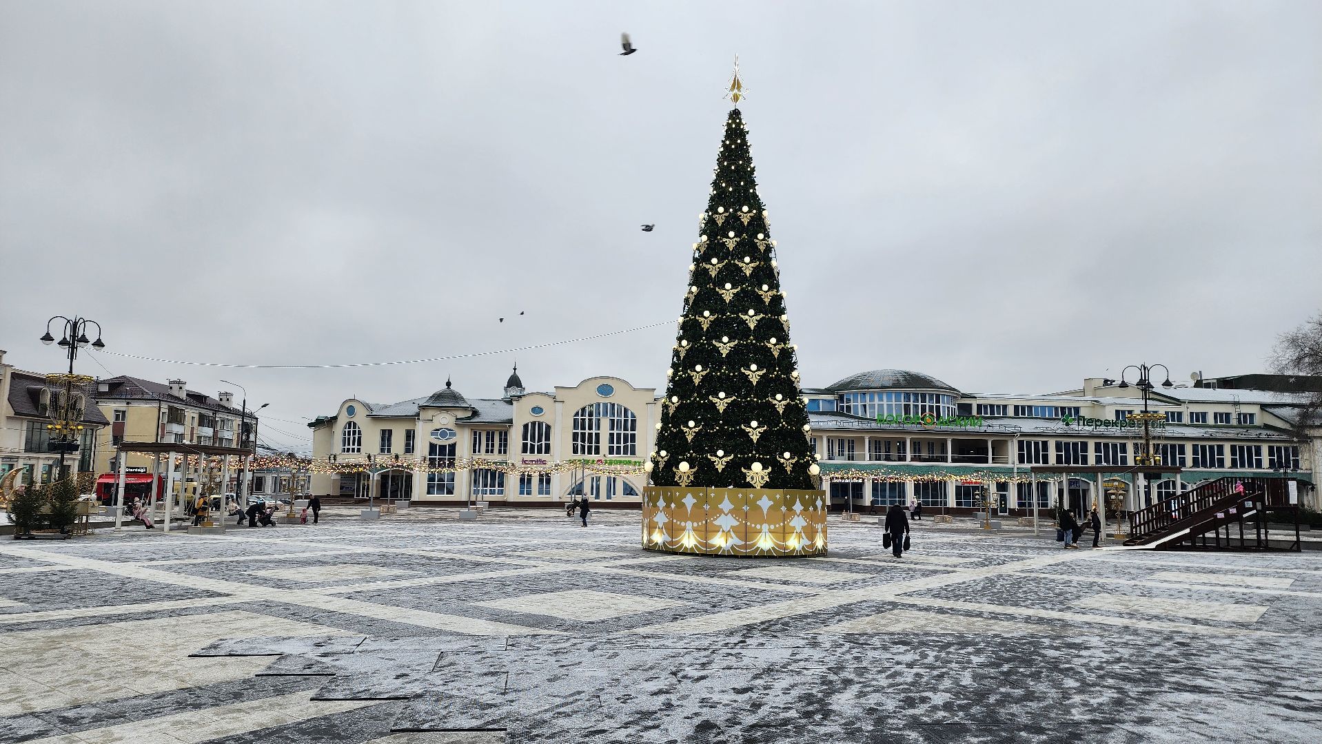 конкурс Елки России, Елка Богородский бал, Фонтанная площадь, Ногинск, Богородский городской округ,