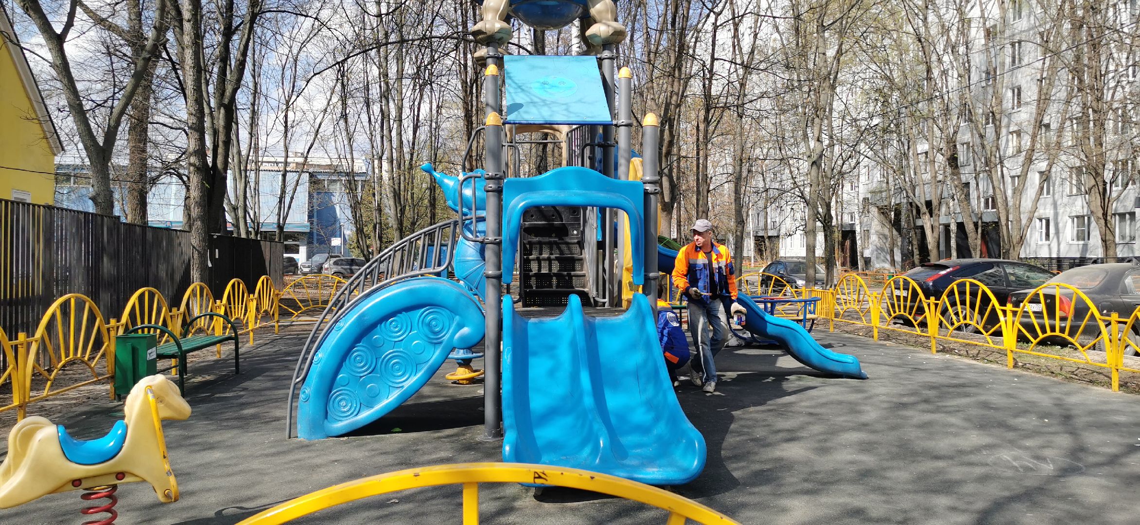 благоустройство, детские площадки, ремонт