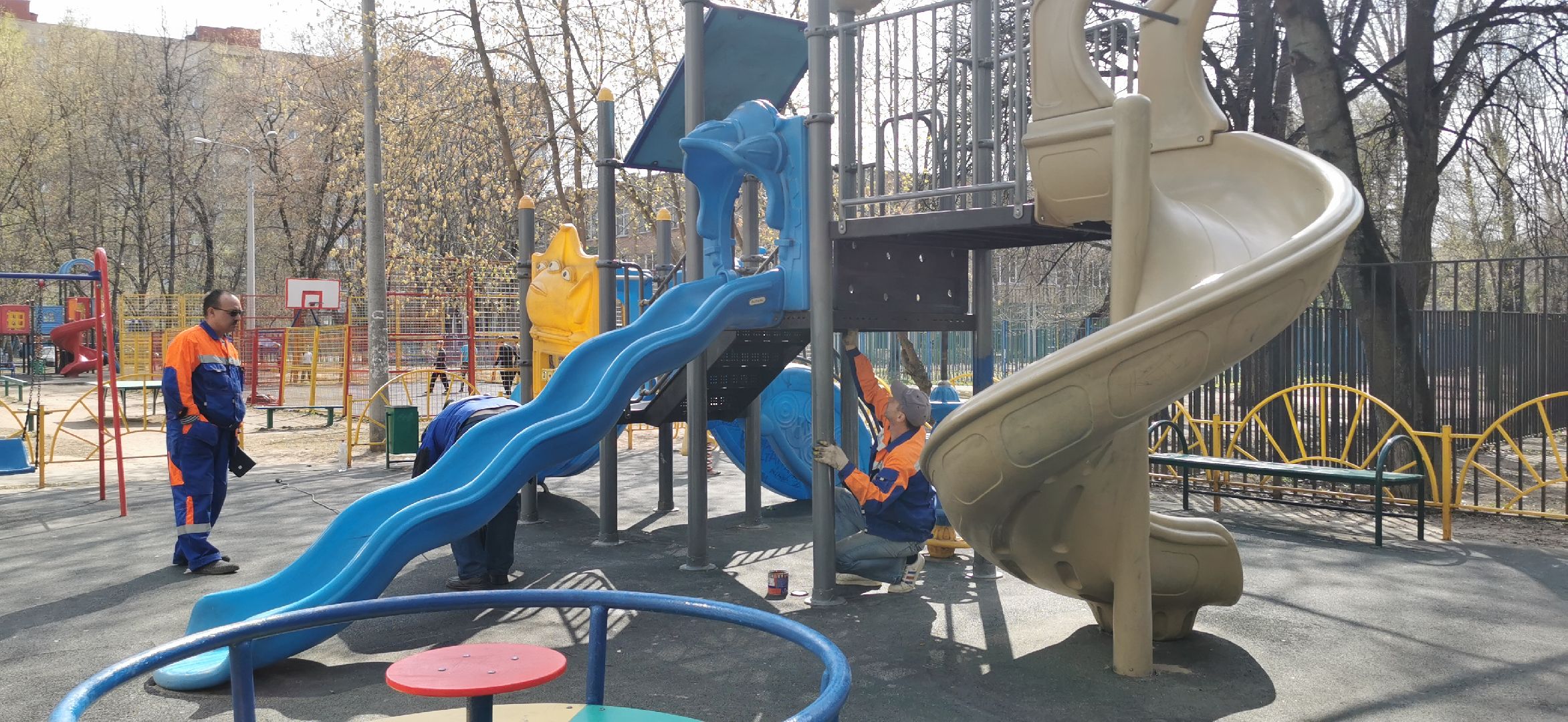 благоустройство, детские площадки, ремонт