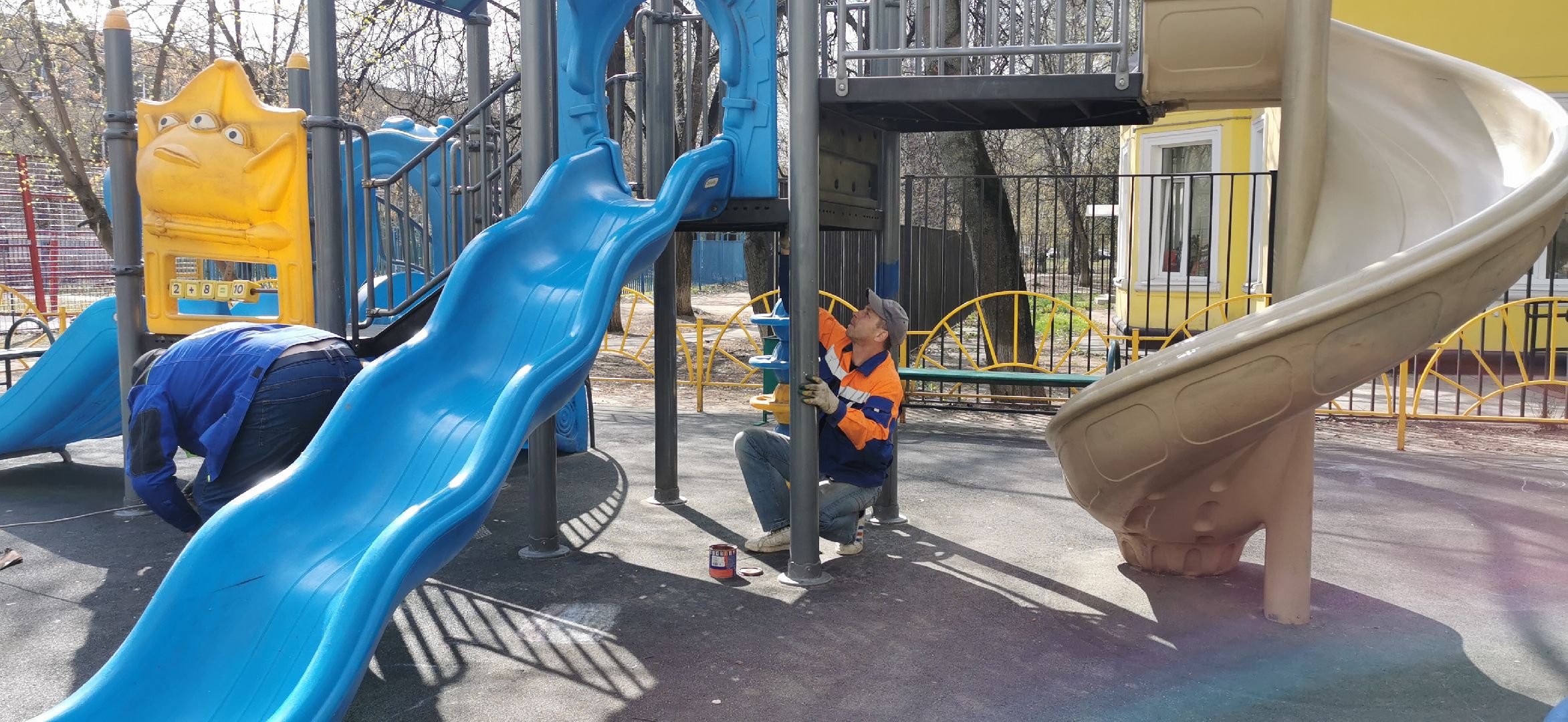 благоустройство, детские площадки, ремонт