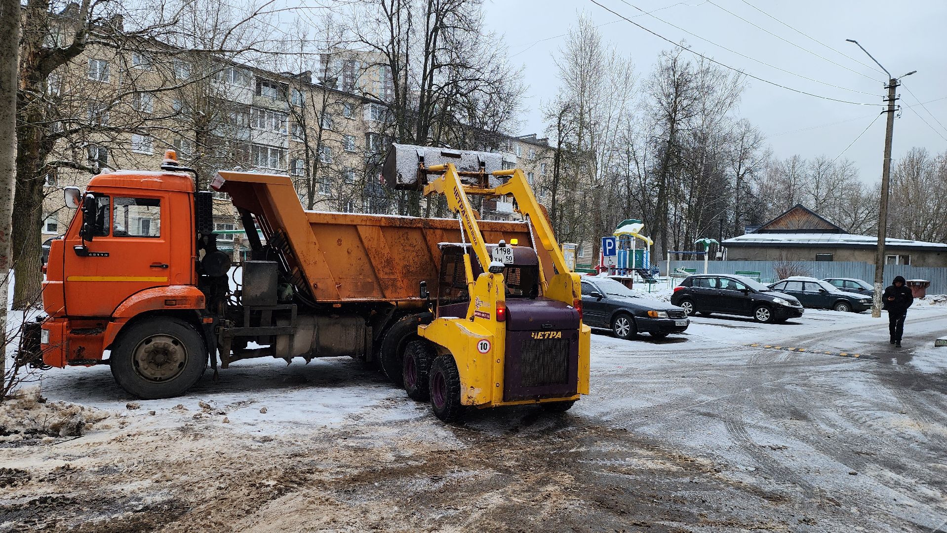 уборка снега, благоустройство, истра, вывоз снега, вертикалки,