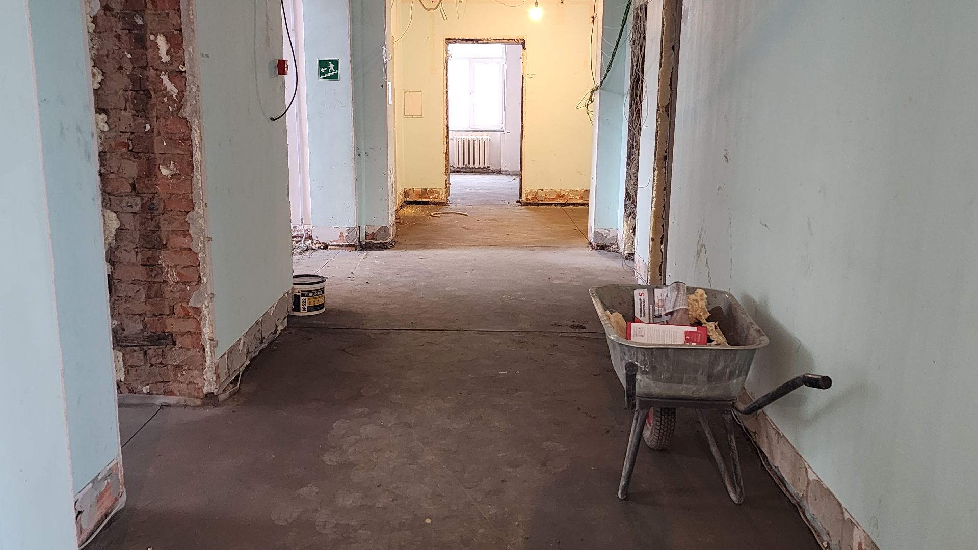 медицина, ремонт поликлиники, волоколамск, вертикалки,