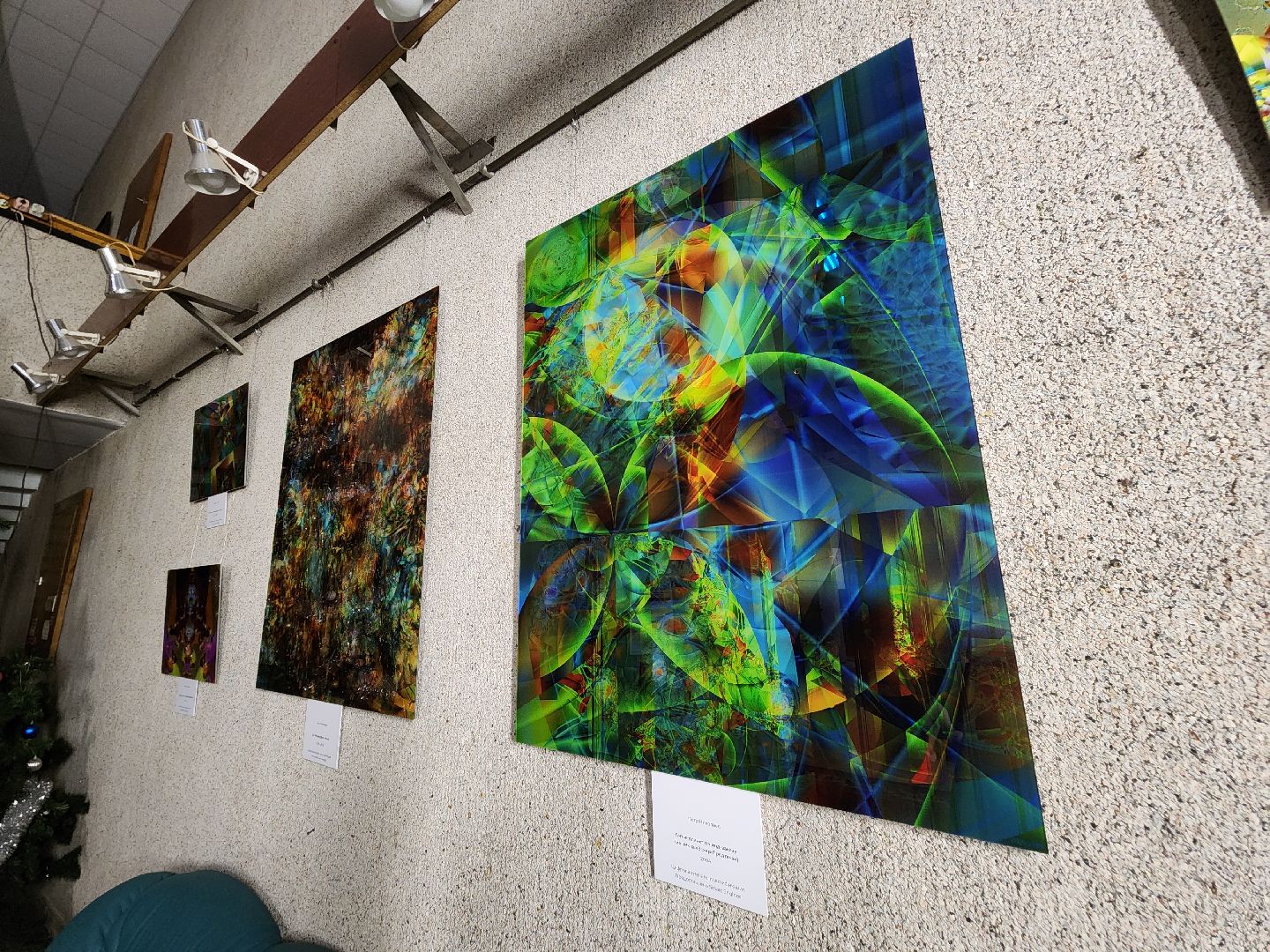 Черноголовка, Фрактальная живопись, наука и искусство,