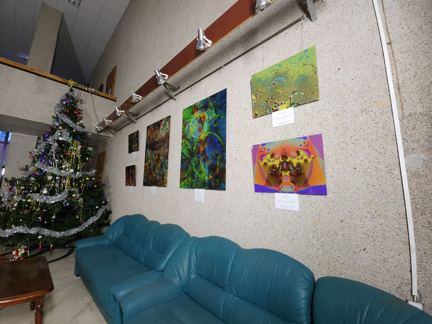 Черноголовка, Фрактальная живопись, наука и искусство,