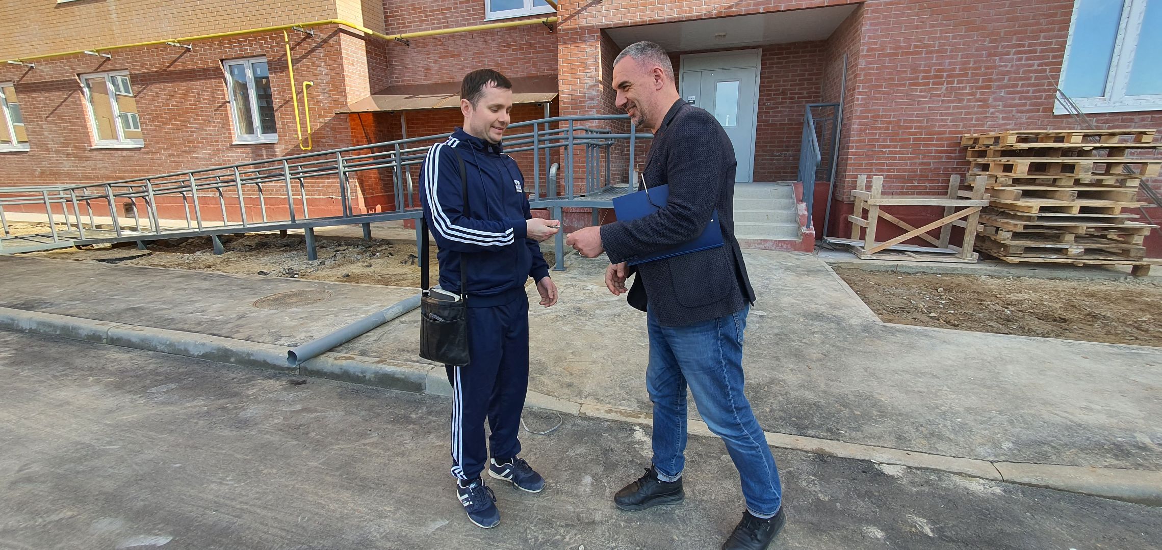 Домодедово, новое жильё, ключи новосёлам